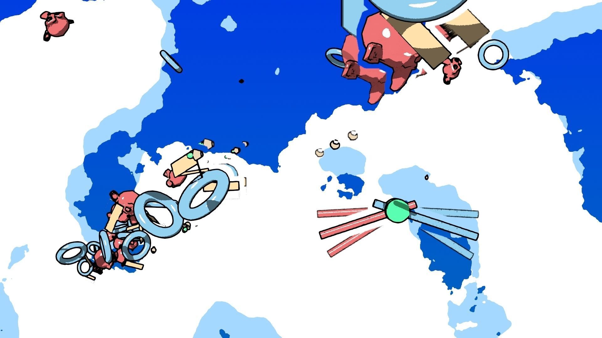 For Anime in Blender - Motion Smear - Multiples Free 3D model_41