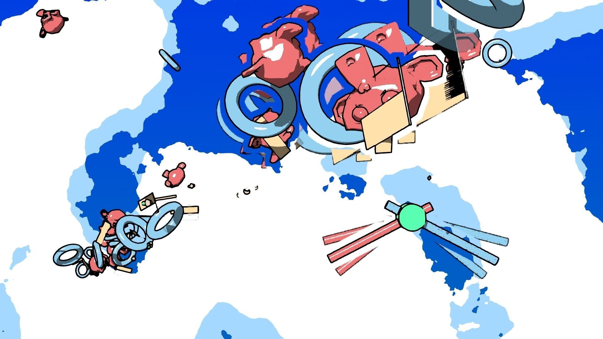 For Anime in Blender - Motion Smear - Multiples Free 3D model_45