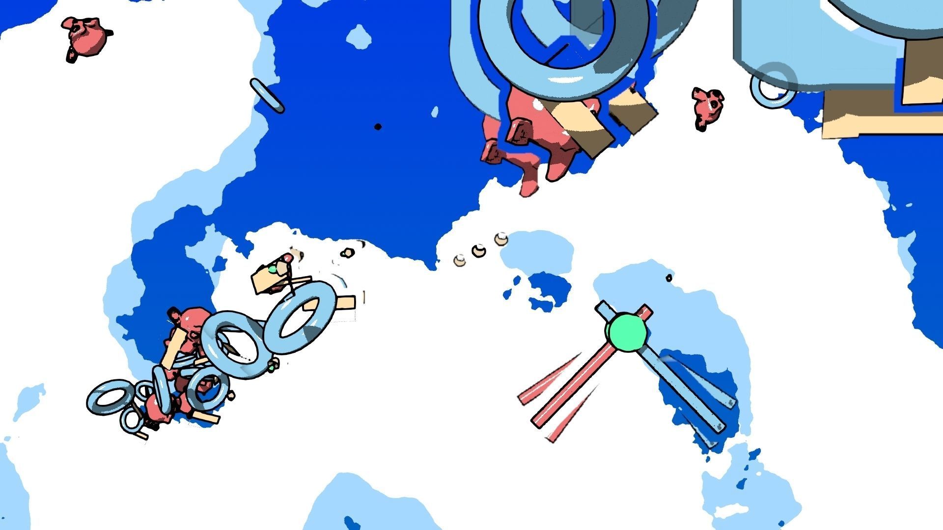 For Anime in Blender - Motion Smear - Multiples Free 3D model_42