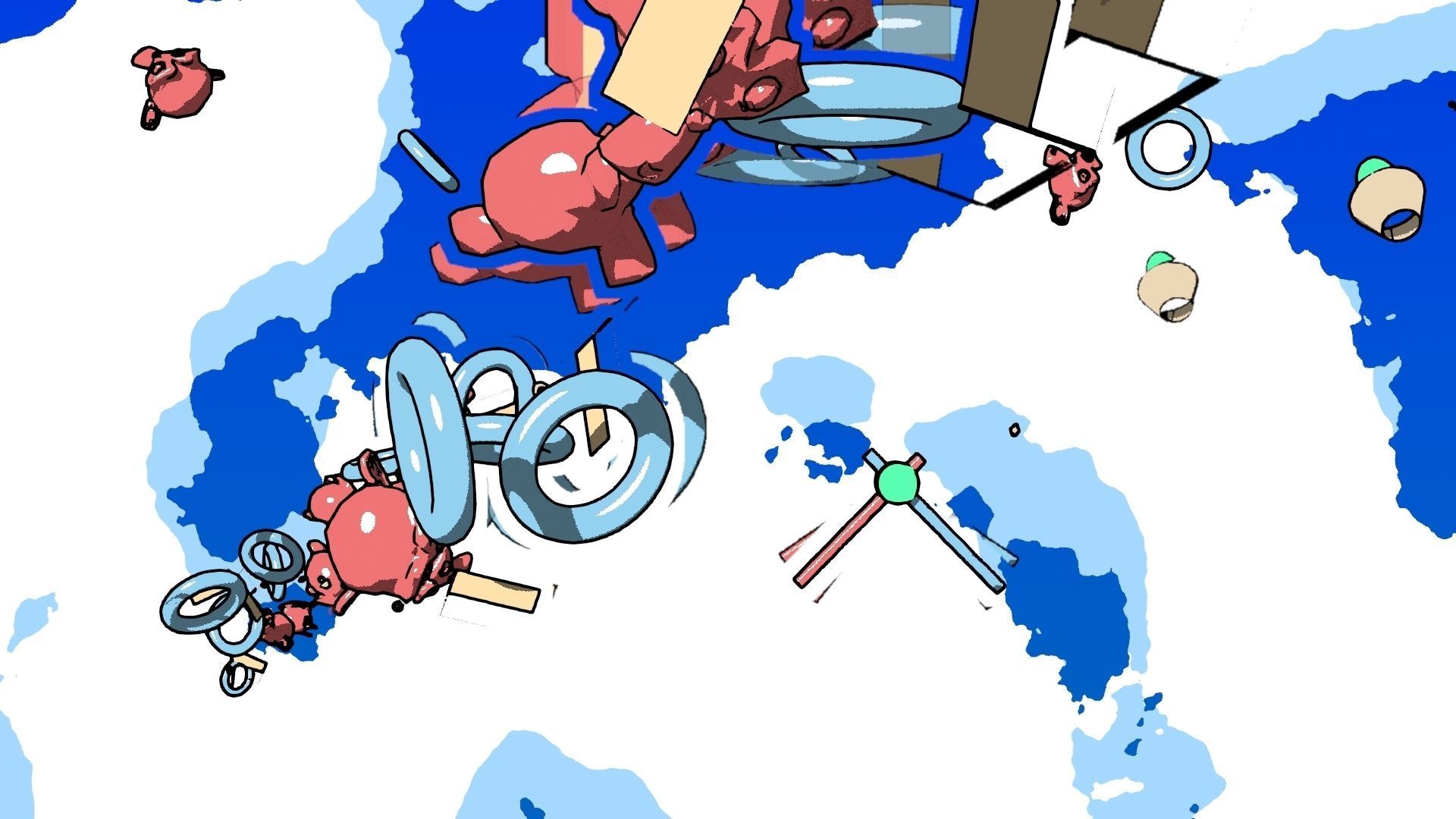 For Anime in Blender - Motion Smear - Multiples Free 3D model_25