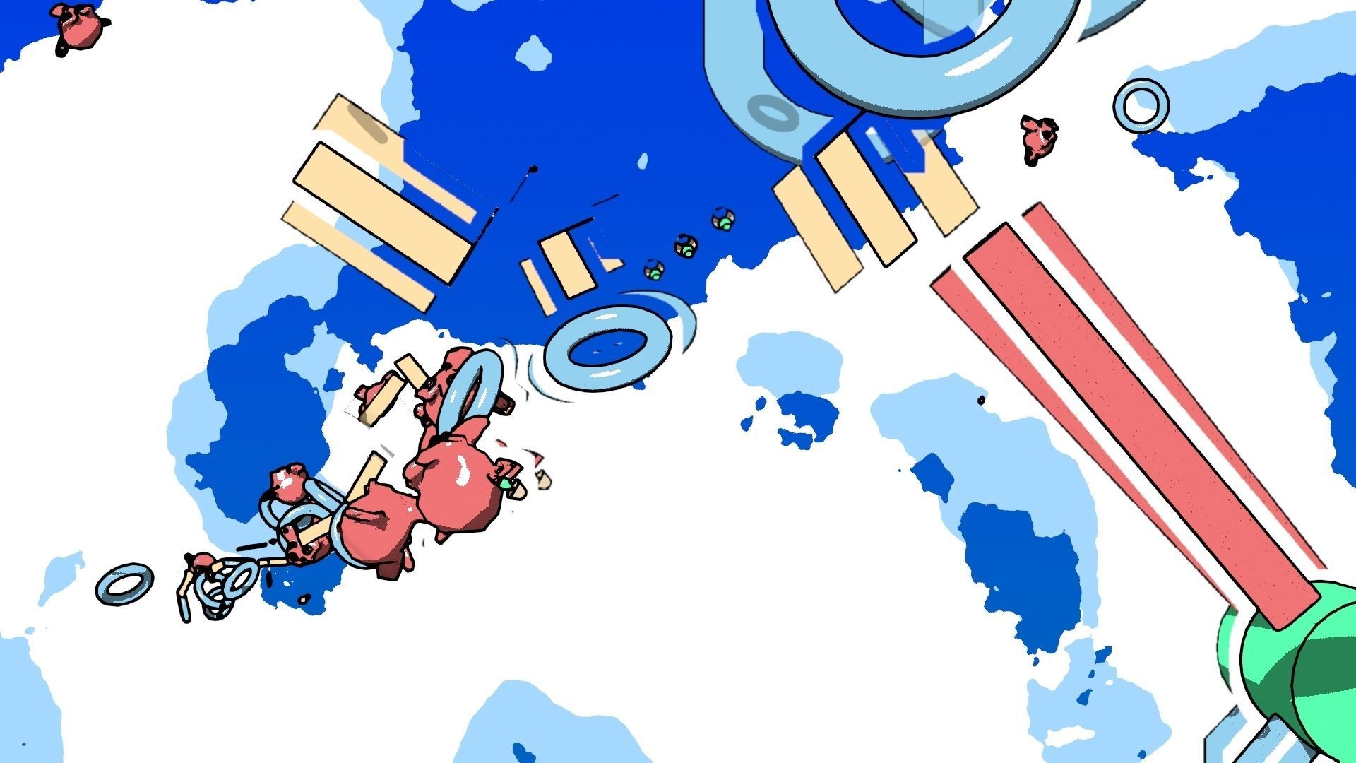 For Anime in Blender - Motion Smear - Multiples Free 3D model_47