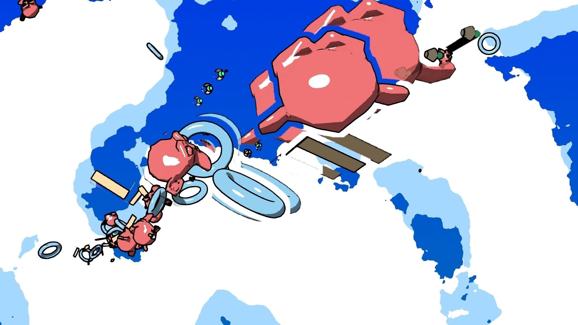 For Anime in Blender - Motion Smear - Multiples Free 3D model_76