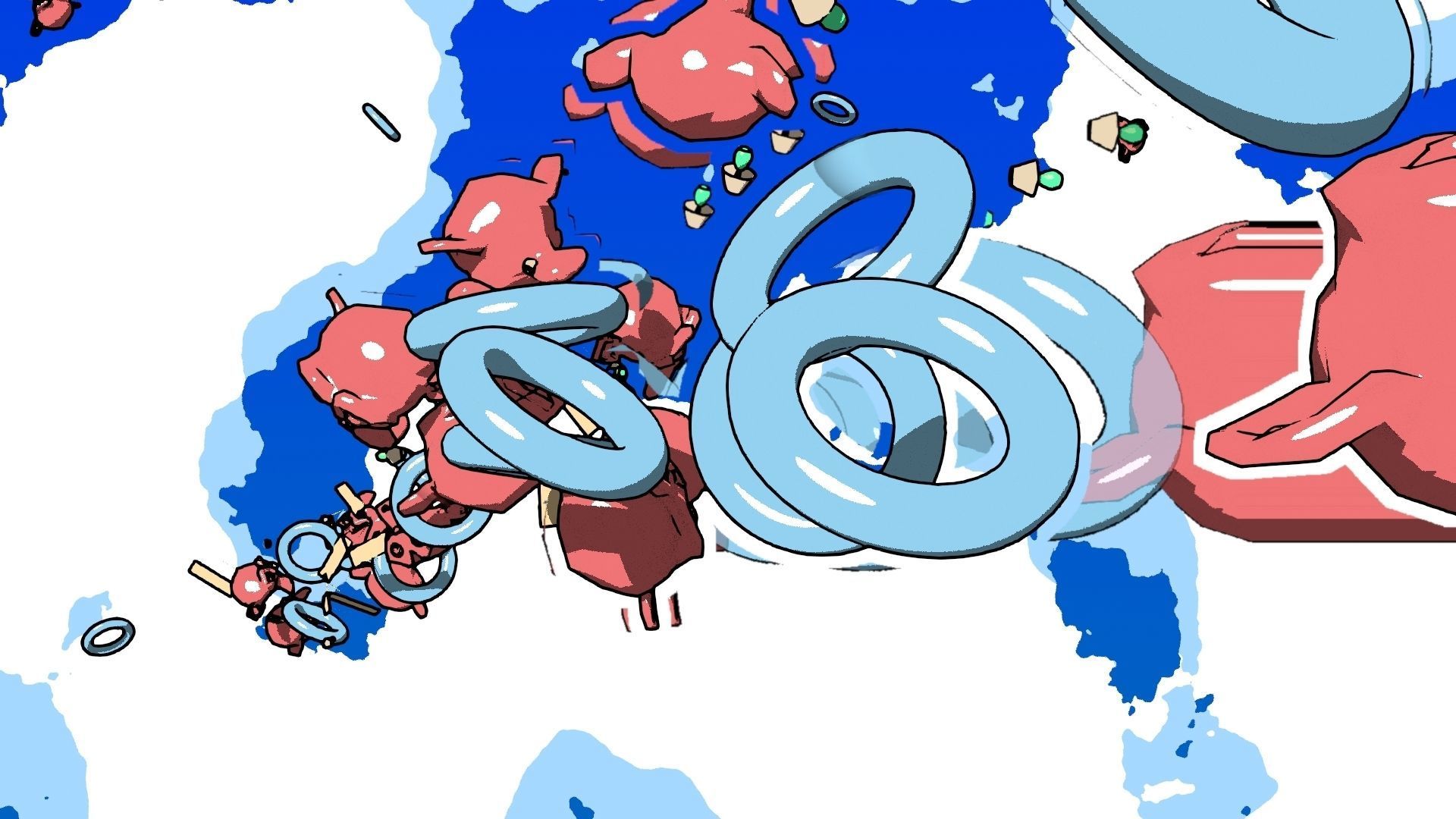 For Anime in Blender - Motion Smear - Multiples Free 3D model_90