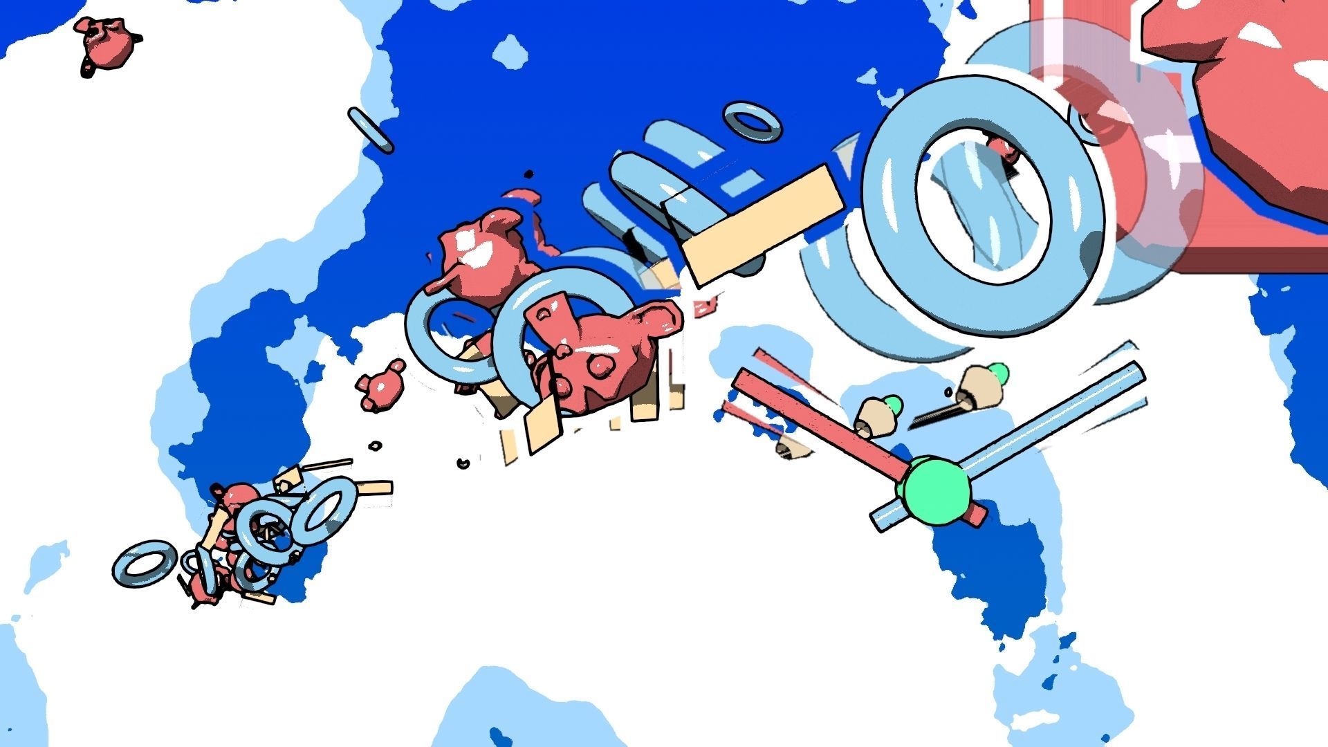 For Anime in Blender - Motion Smear - Multiples Free 3D model_49