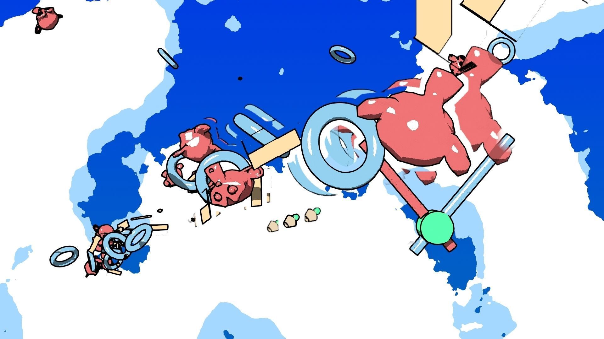 For Anime in Blender - Motion Smear - Multiples Free 3D model_52