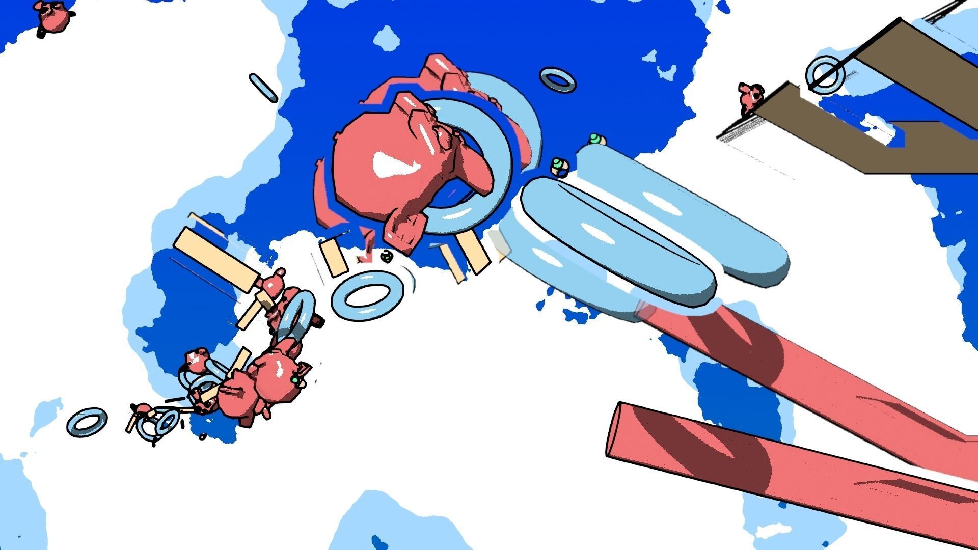 For Anime in Blender - Motion Smear - Multiples Free 3D model_69