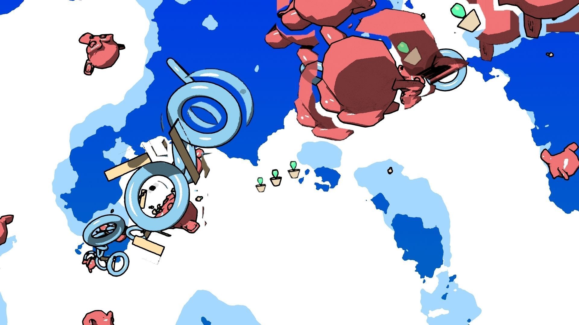 For Anime in Blender - Motion Smear - Multiples Free 3D model_9