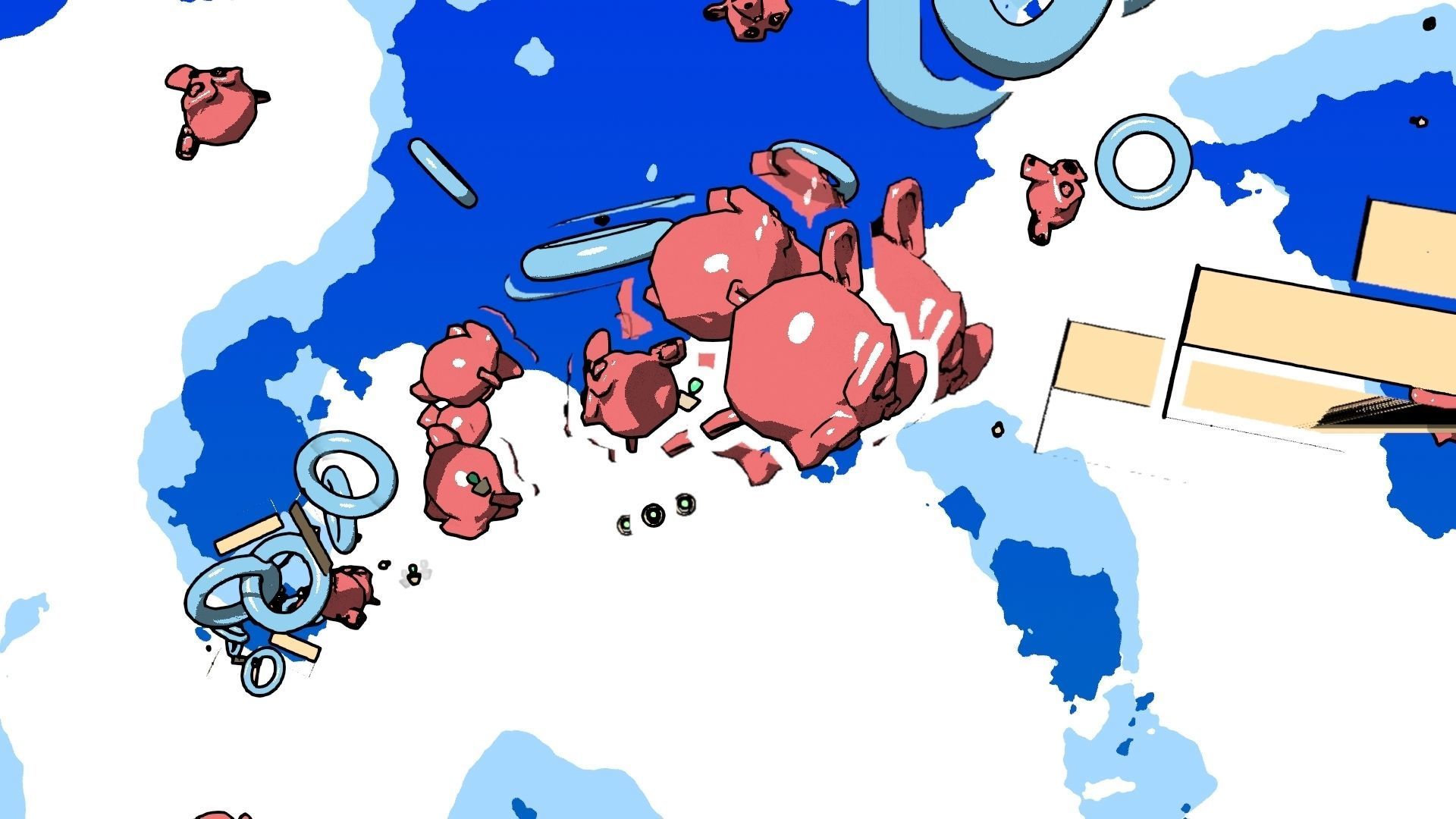 For Anime in Blender - Motion Smear - Multiples Free 3D model_16