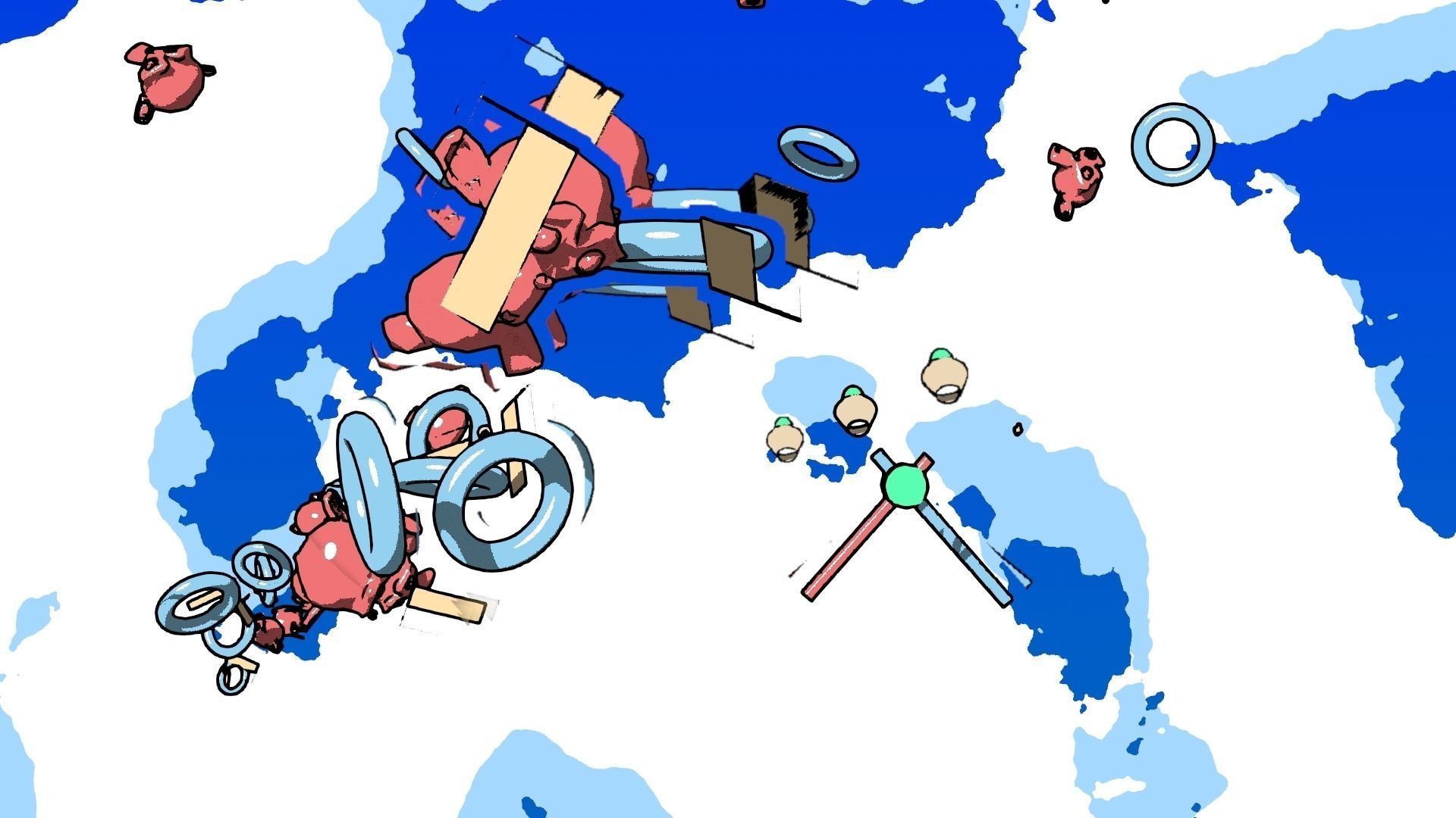 For Anime in Blender - Motion Smear - Multiples Free 3D model_29