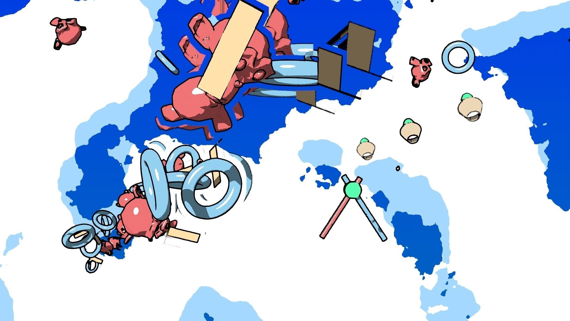 For Anime in Blender - Motion Smear - Multiples Free 3D model_27