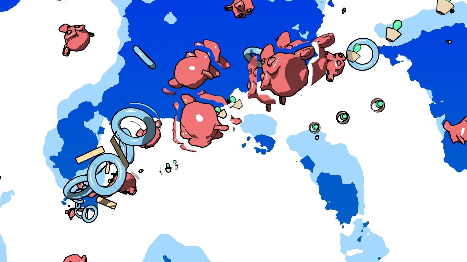 For Anime in Blender - Motion Smear - Multiples Free 3D model_12