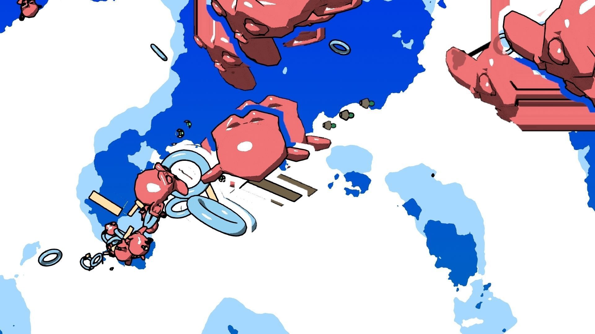 For Anime in Blender - Motion Smear - Multiples Free 3D model_80