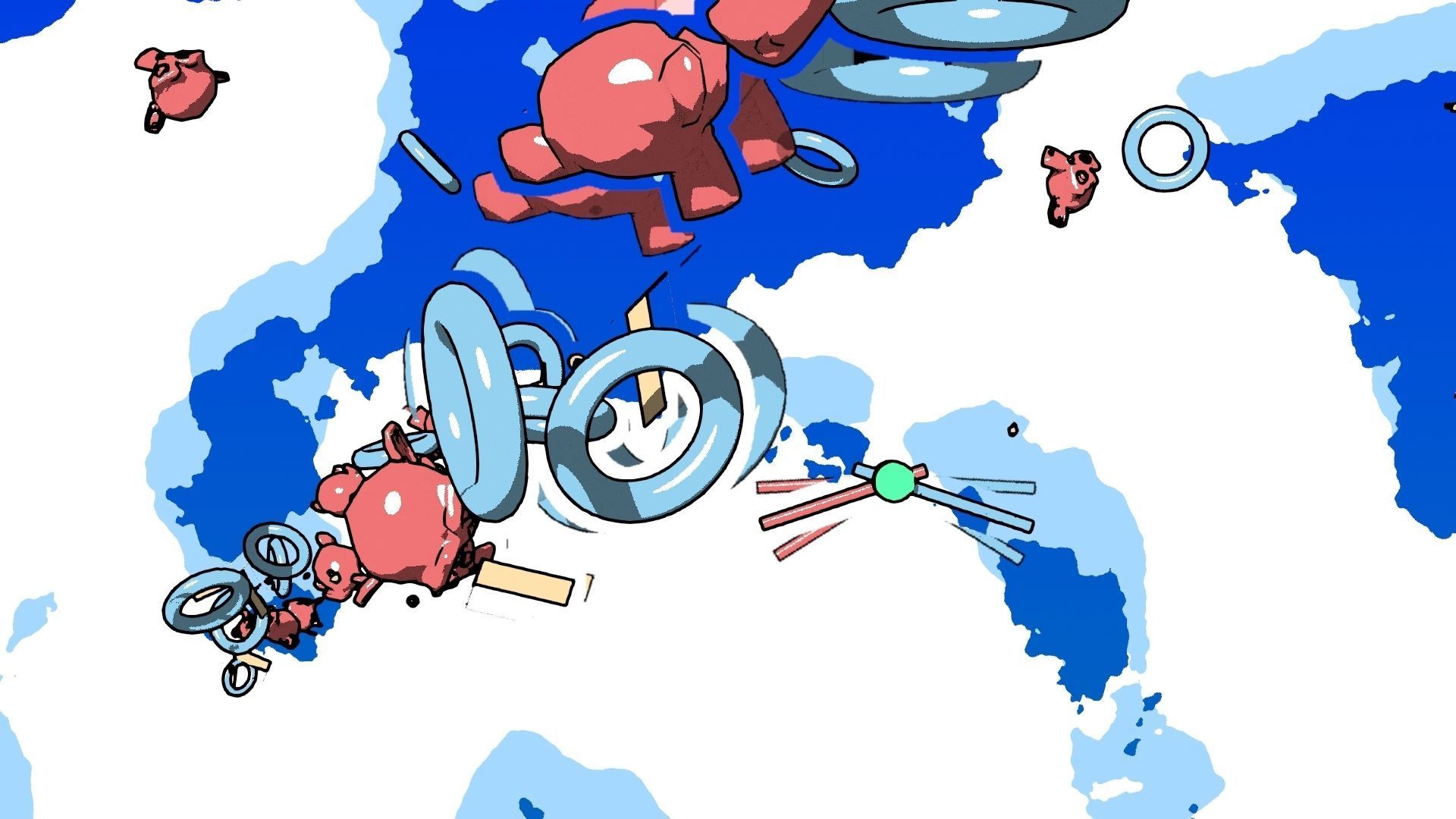 For Anime in Blender - Motion Smear - Multiples Free 3D model_24