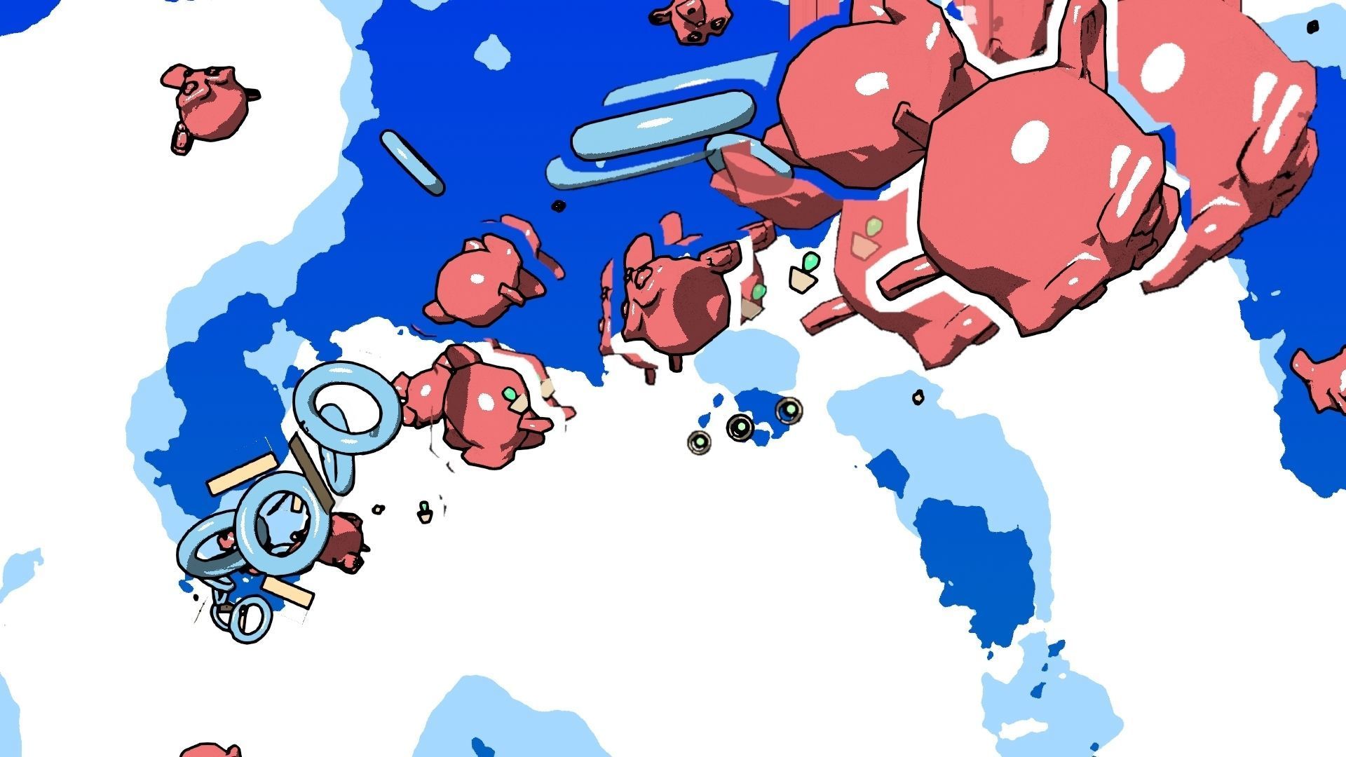 For Anime in Blender - Motion Smear - Multiples Free 3D model_14