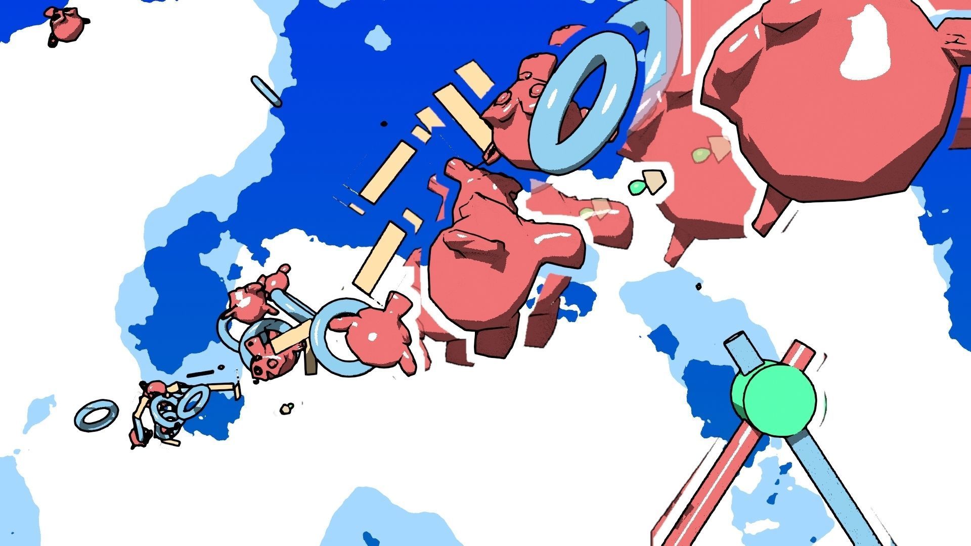 For Anime in Blender - Motion Smear - Multiples Free 3D model_58