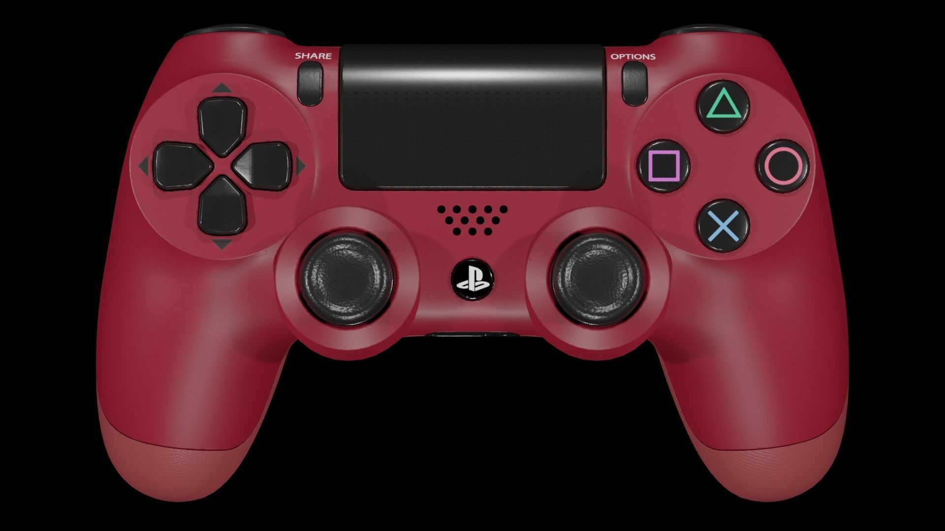 PS4 Controller DUALSHOCK4 3D model_3