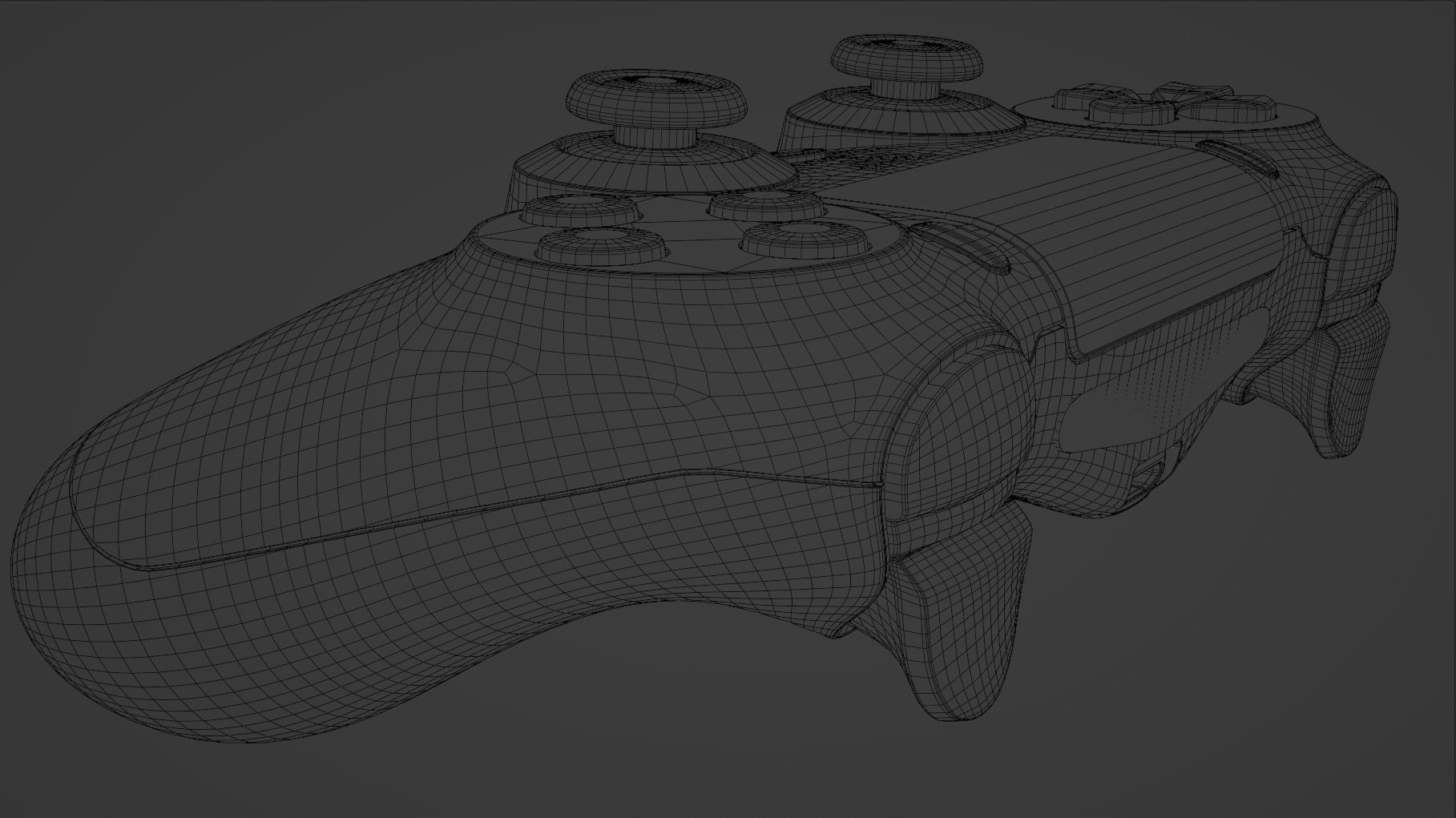 PS4 Controller DUALSHOCK4 3D model_11
