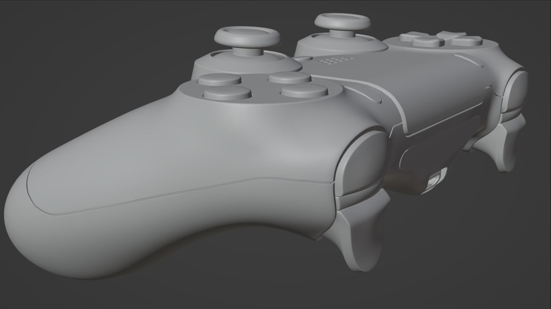 PS4 Controller DUALSHOCK4 3D model_10