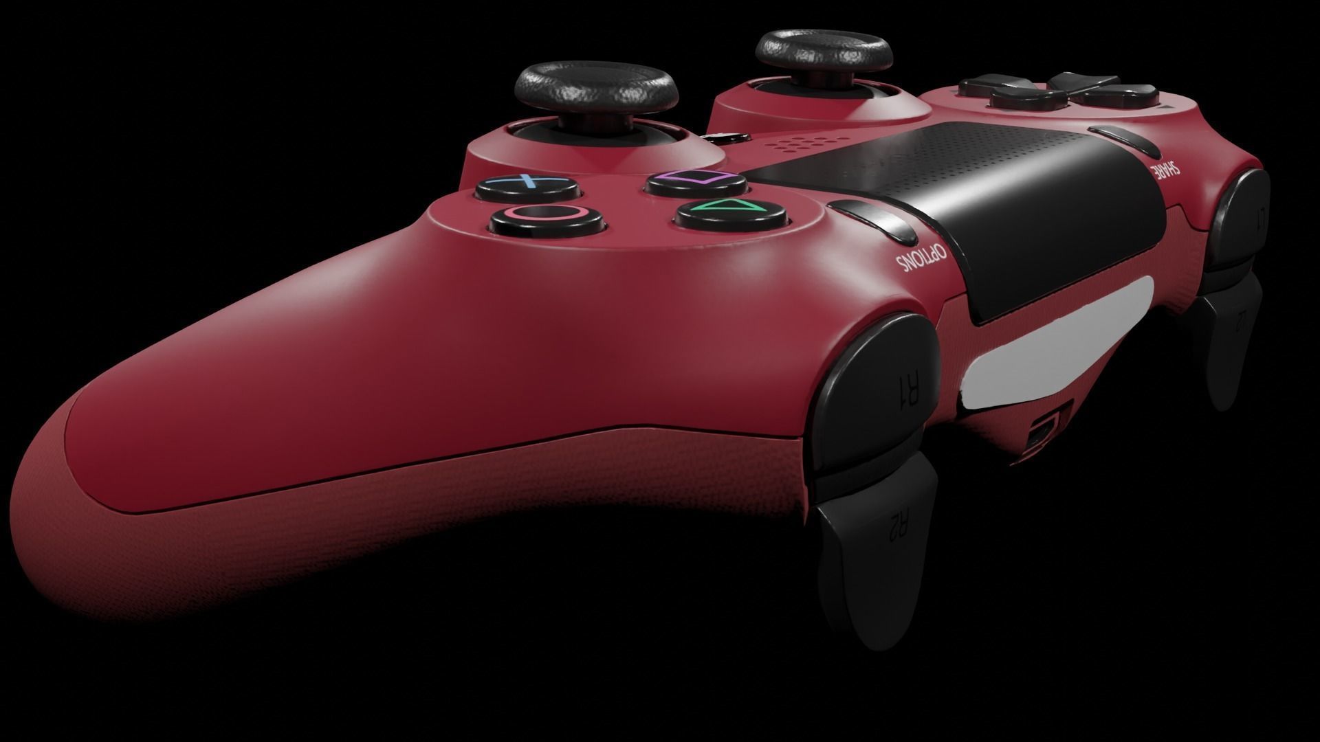 PS4 Controller DUALSHOCK4 3D model_9