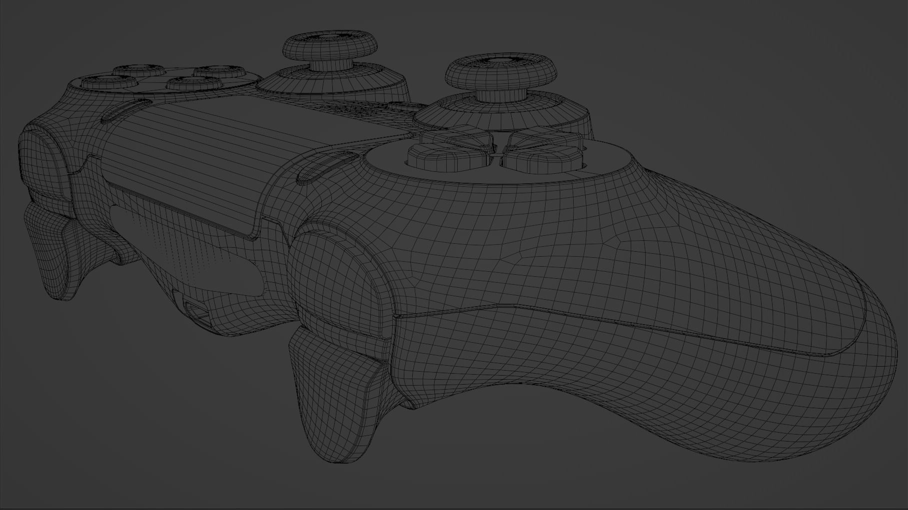 PS4 Controller DUALSHOCK4 3D model_8