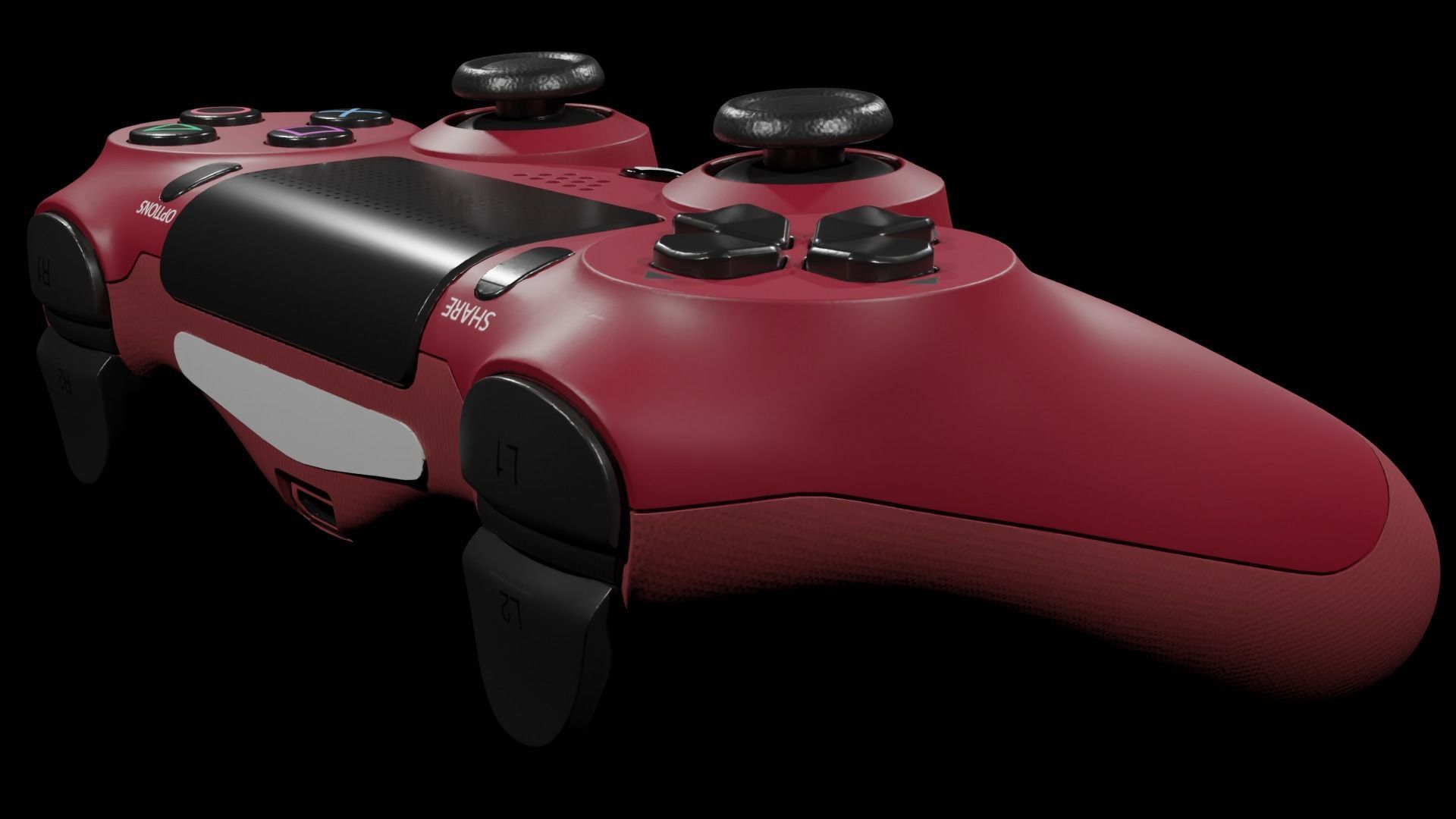 PS4 Controller DUALSHOCK4 3D model_6