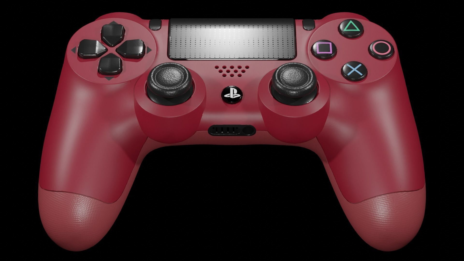 PS4 Controller DUALSHOCK4 3D model_1