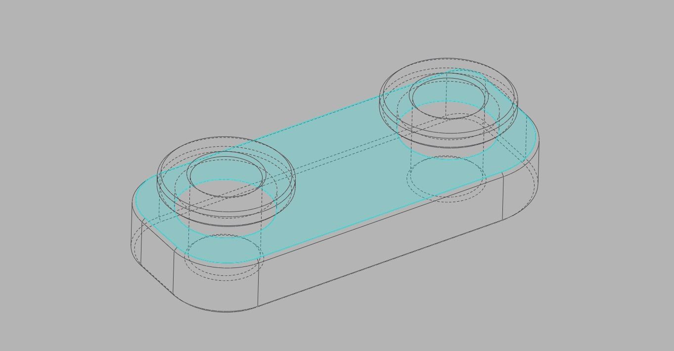 Intake manifold Rubber mount 1 9 TDI 3D print model_4