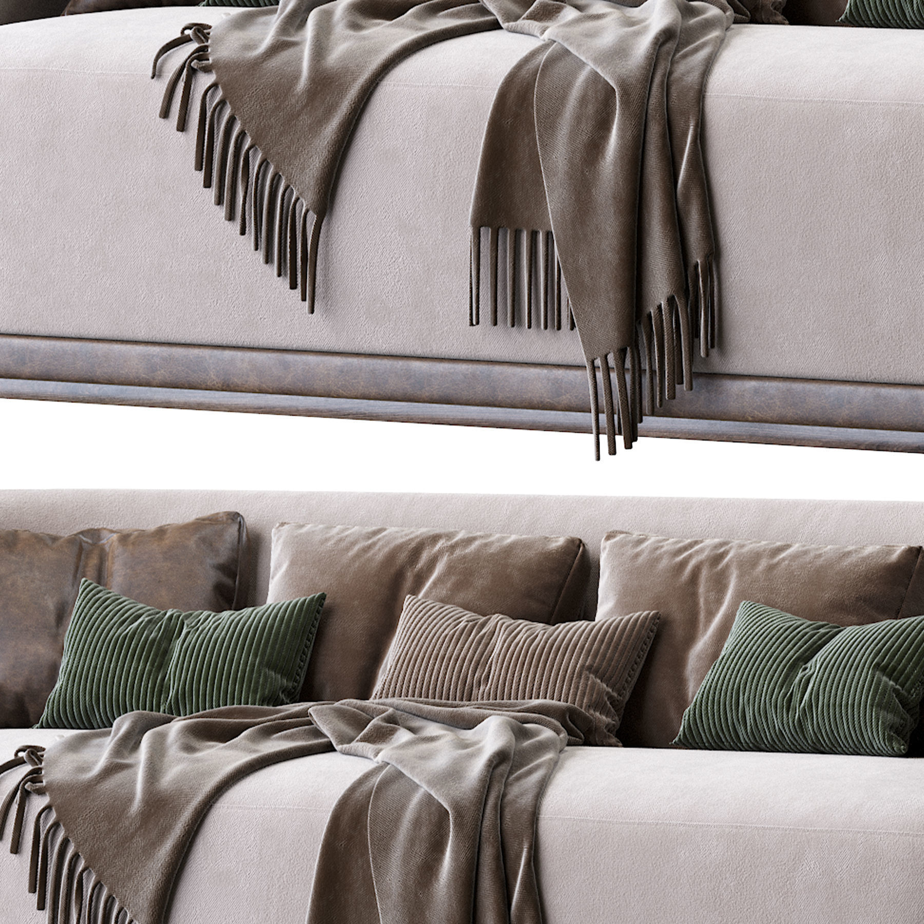 Frida Flexform Sofa 3D model_11