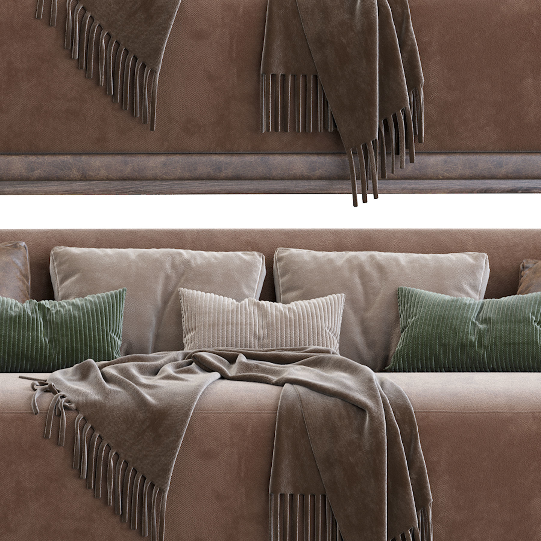 Frida Flexform Sofa 3D model_23