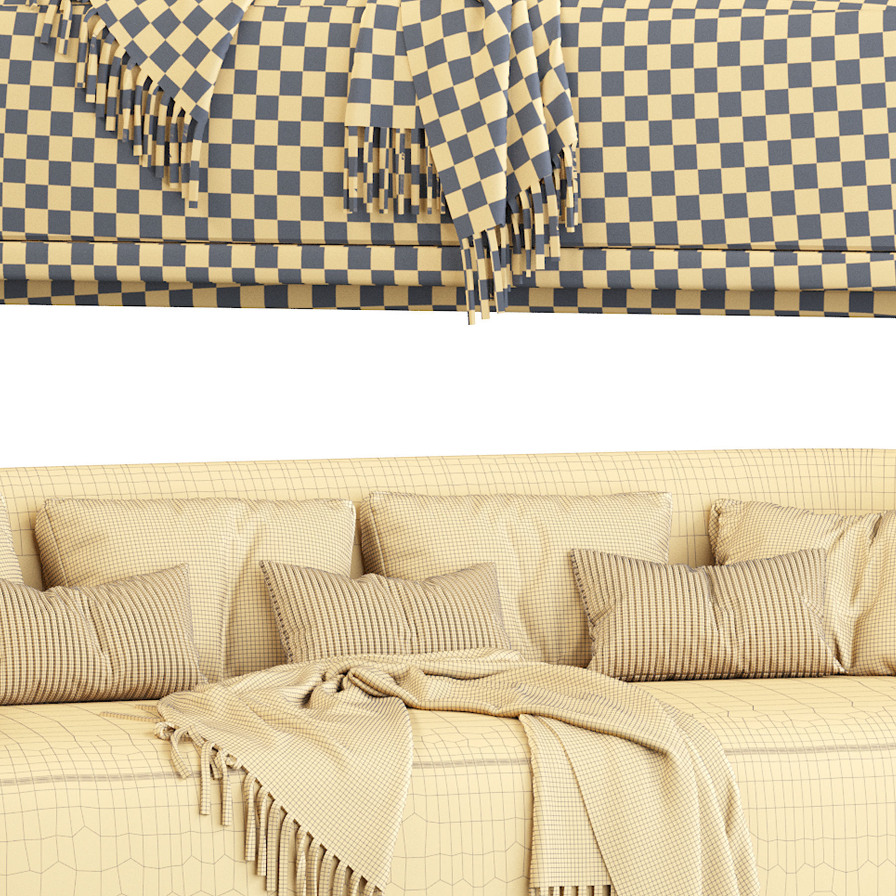 Frida Flexform Sofa 3D model_25