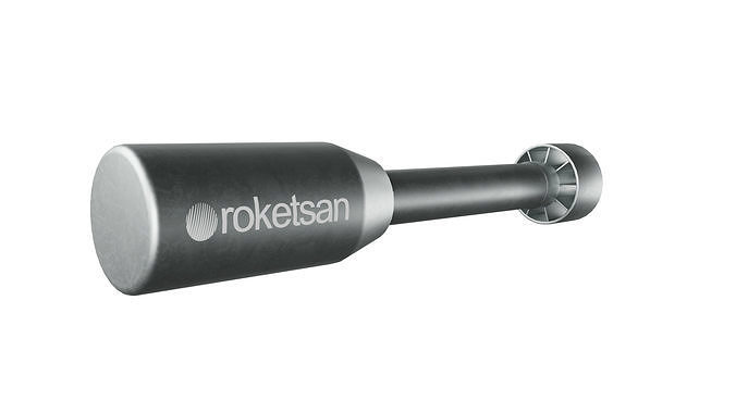 Anti-Submarine Warfare Rocket - Roketsan 3D model