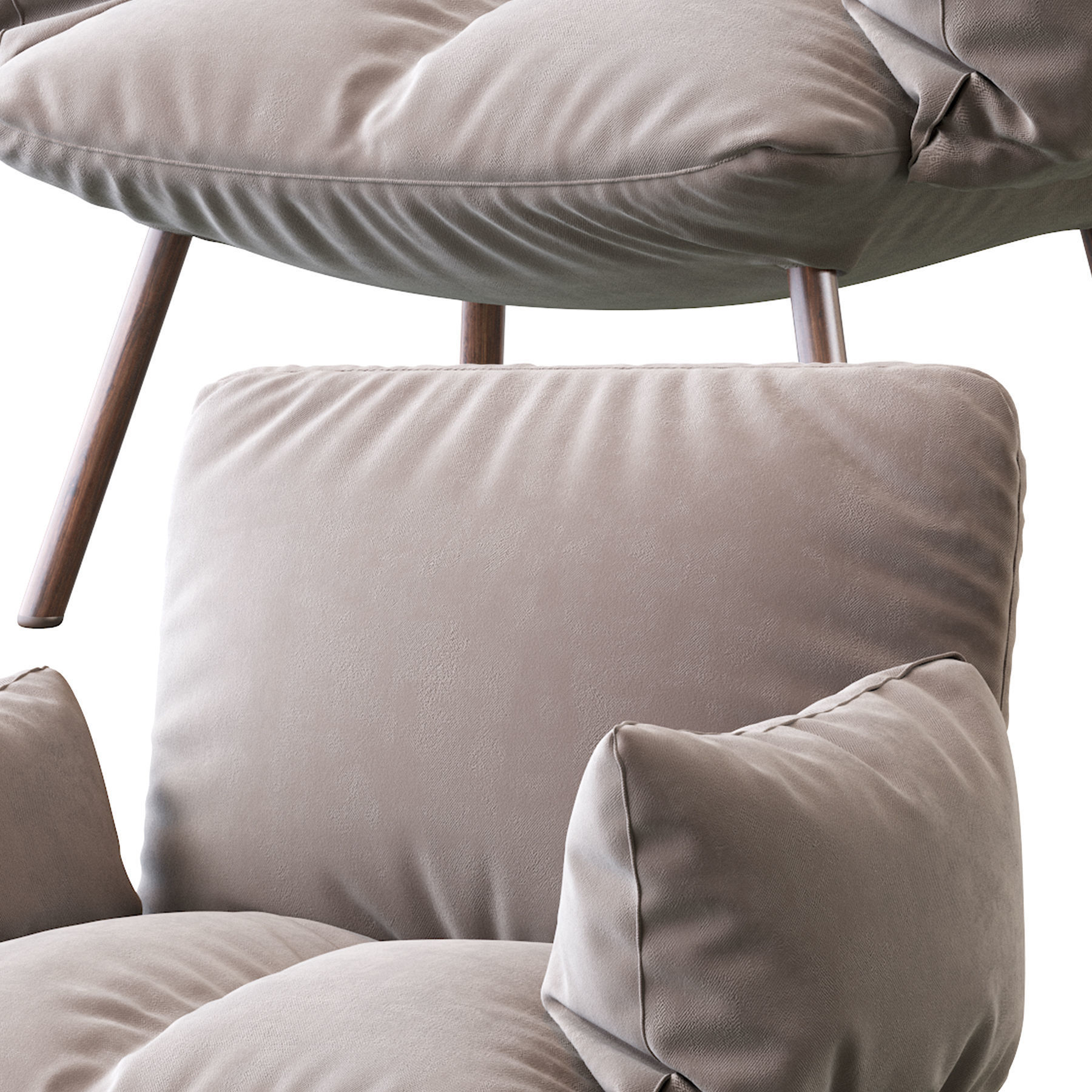 Pil Bonaldo Armchair 3D model_11