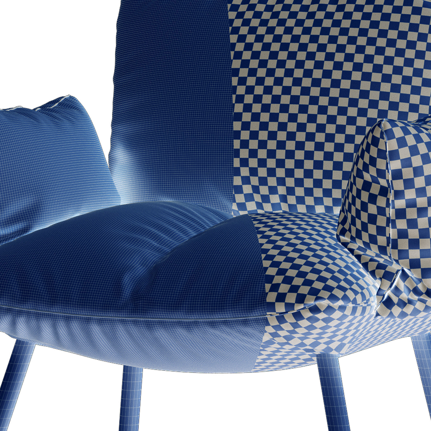 Pil Bonaldo Armchair 3D model_22