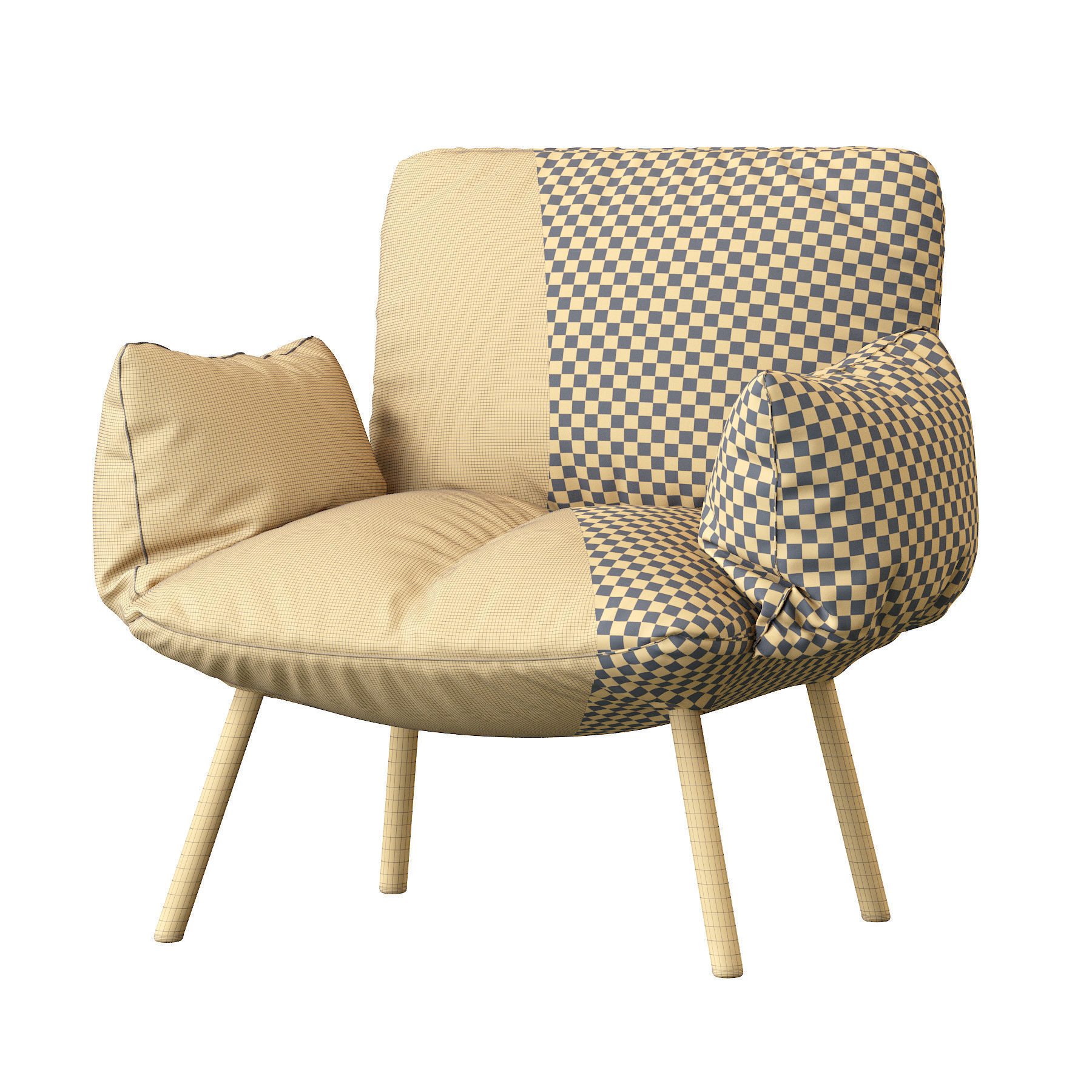 Pil Bonaldo Armchair 3D model_4