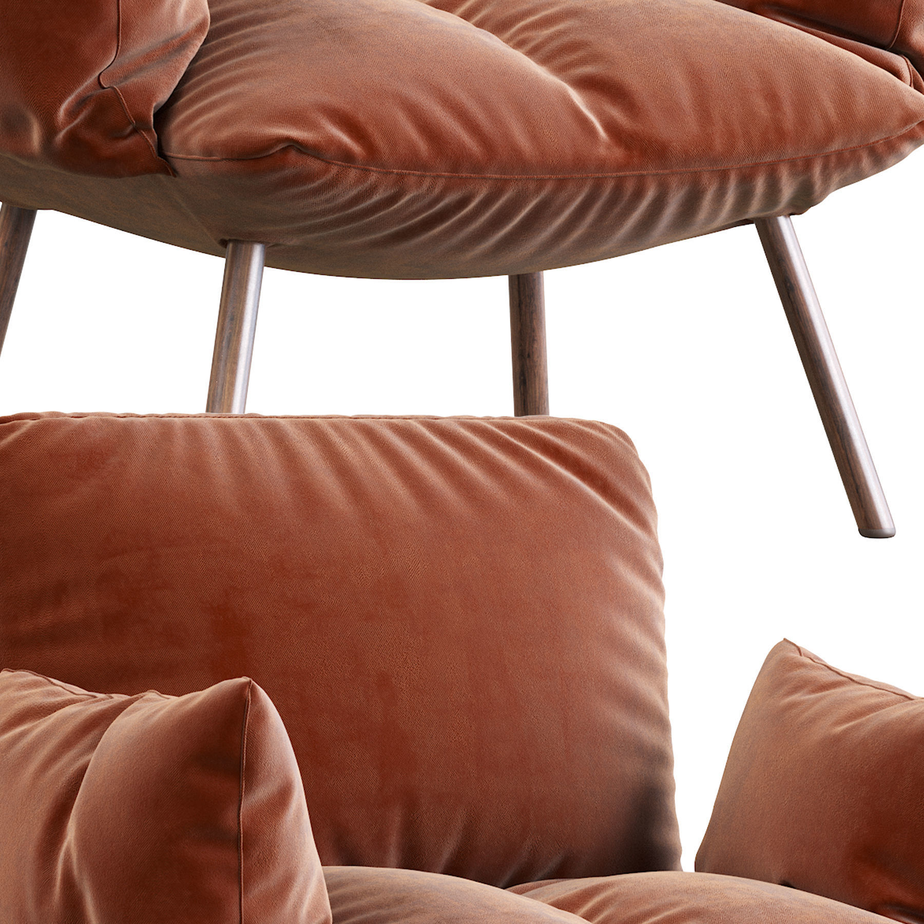 Pil Bonaldo Armchair 3D model_7
