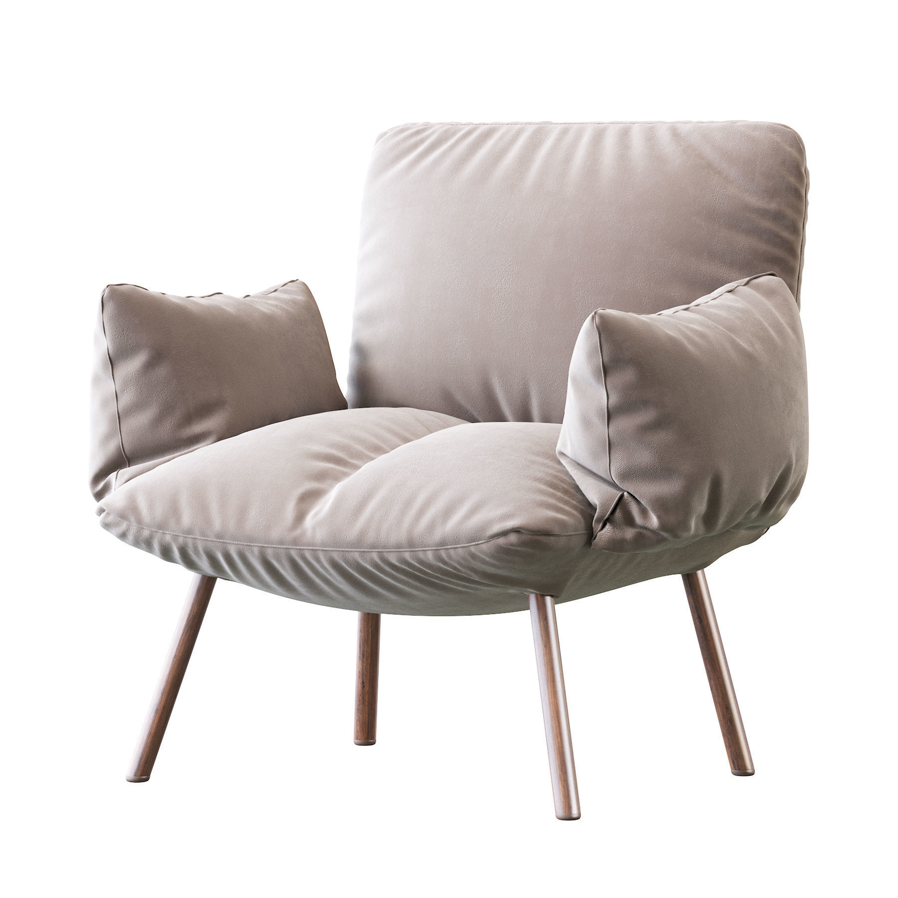 Pil Bonaldo Armchair 3D model_1