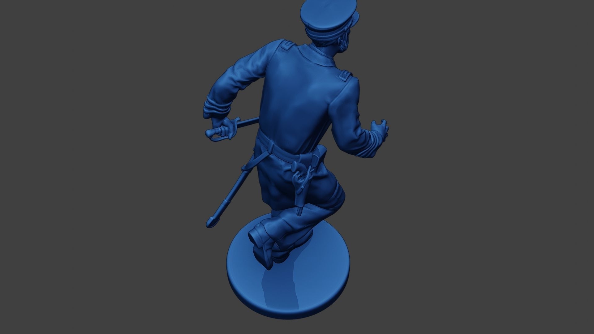 American Naval Officer Run Civil War Union ACWUS1 3D print model_22