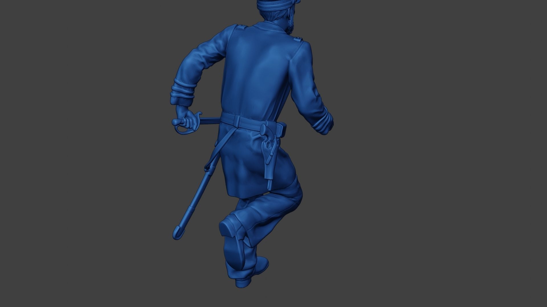 American Naval Officer Run Civil War Union ACWUS1 3D print model_24