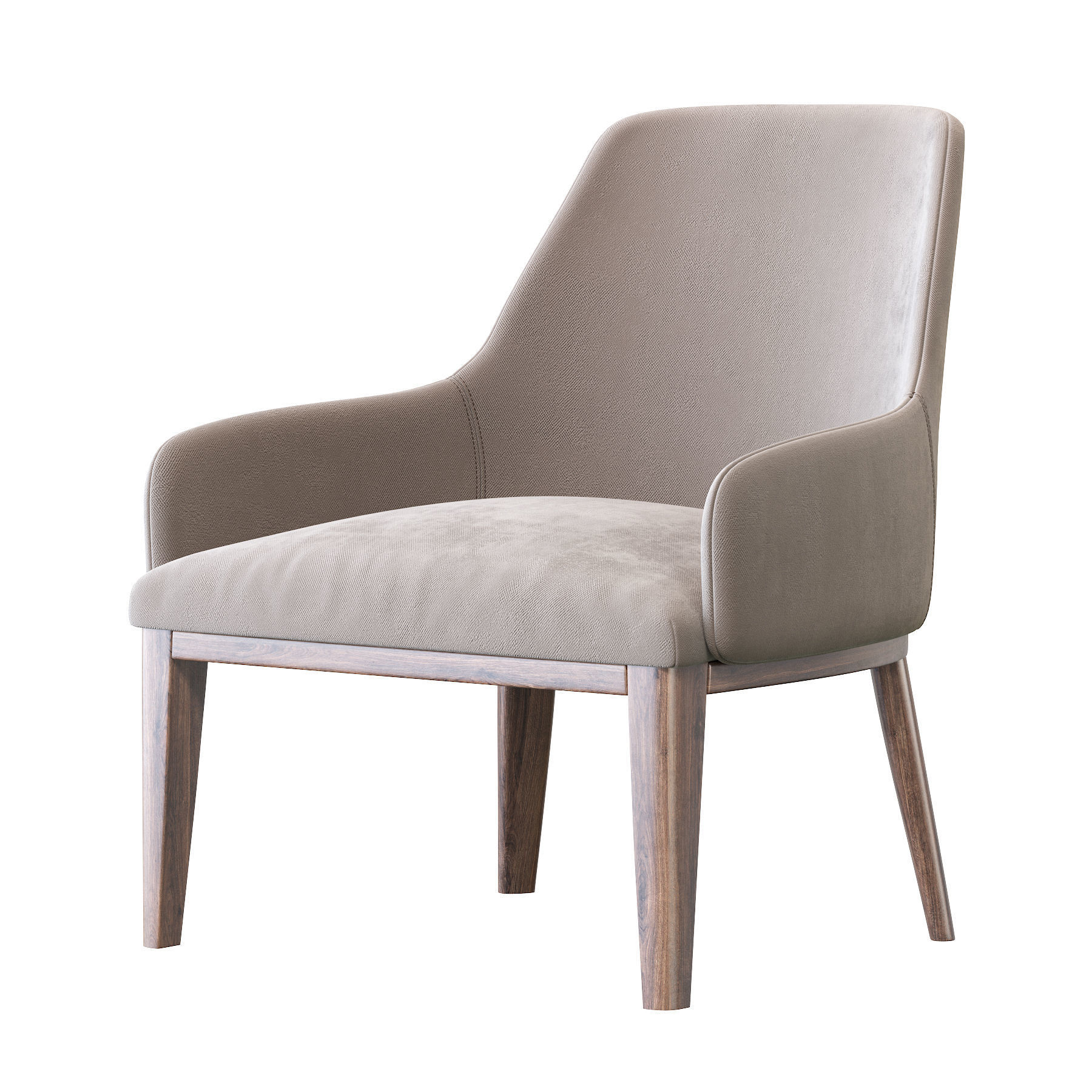 Cleo Armchair  3D model_2