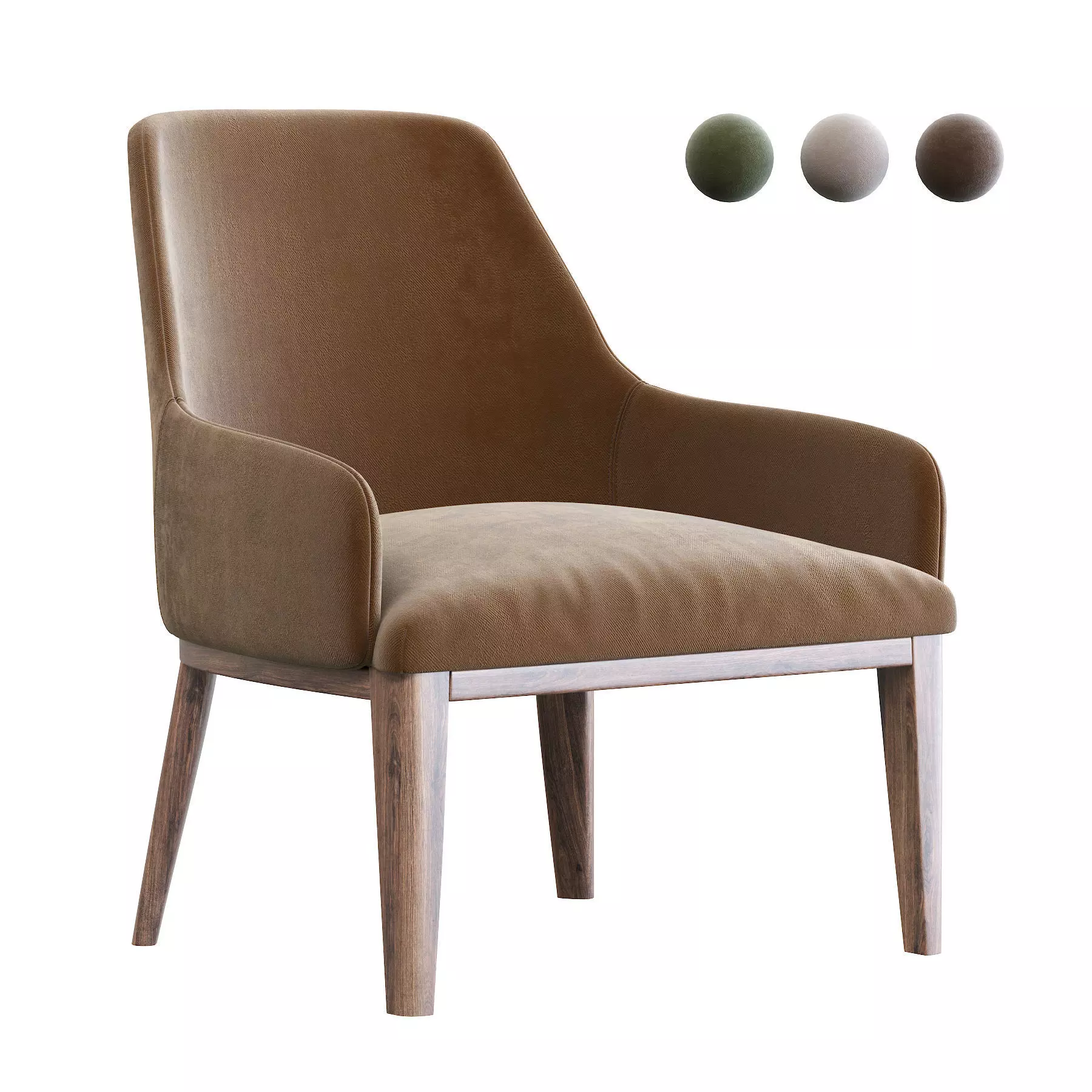 Cleo Armchair  3D model_0