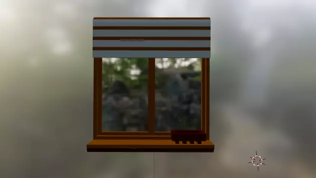 Shutter Window 3D print model