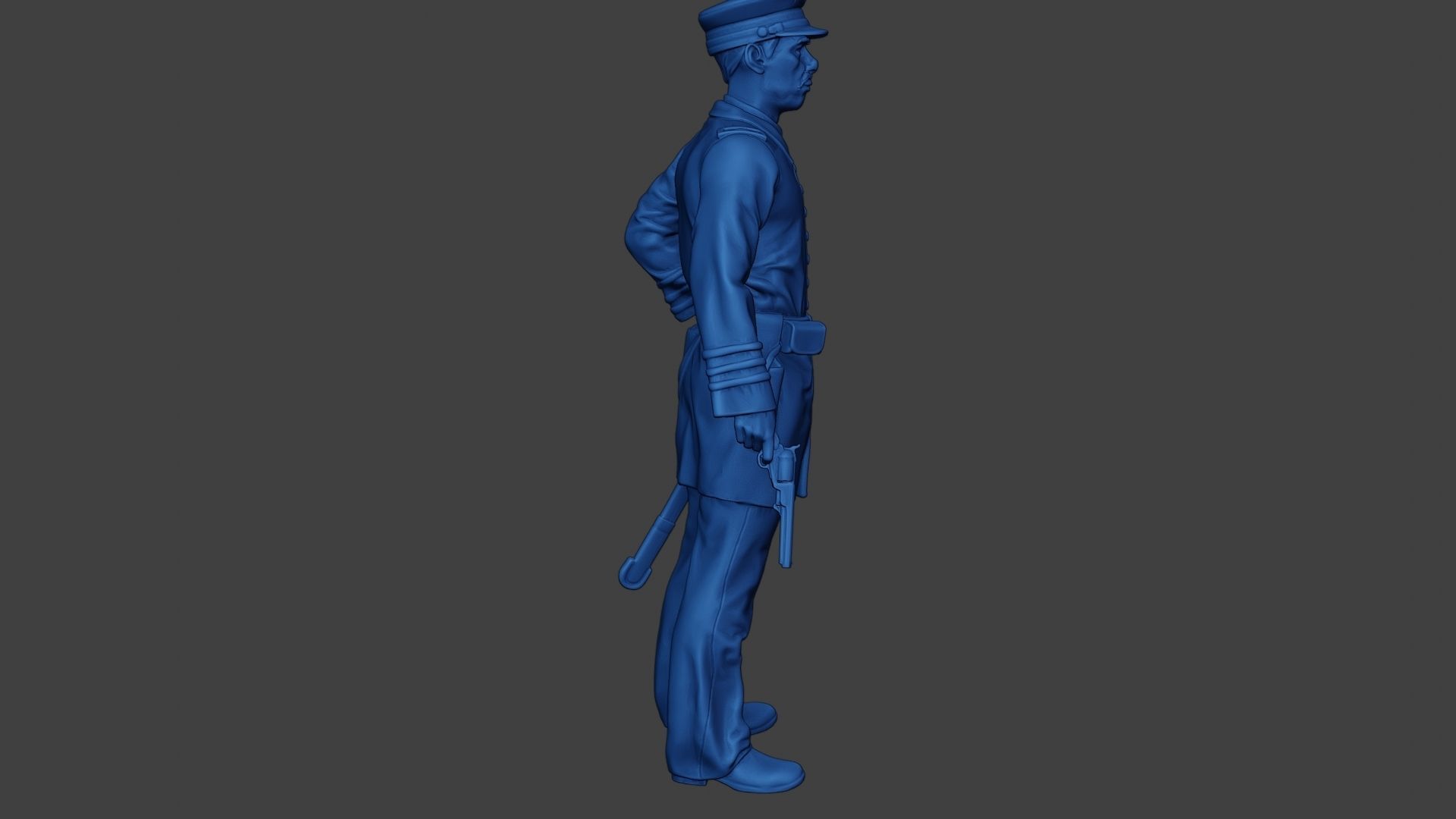 American Naval Officer Stand Civil War Union ACWUS1 3D print model_31