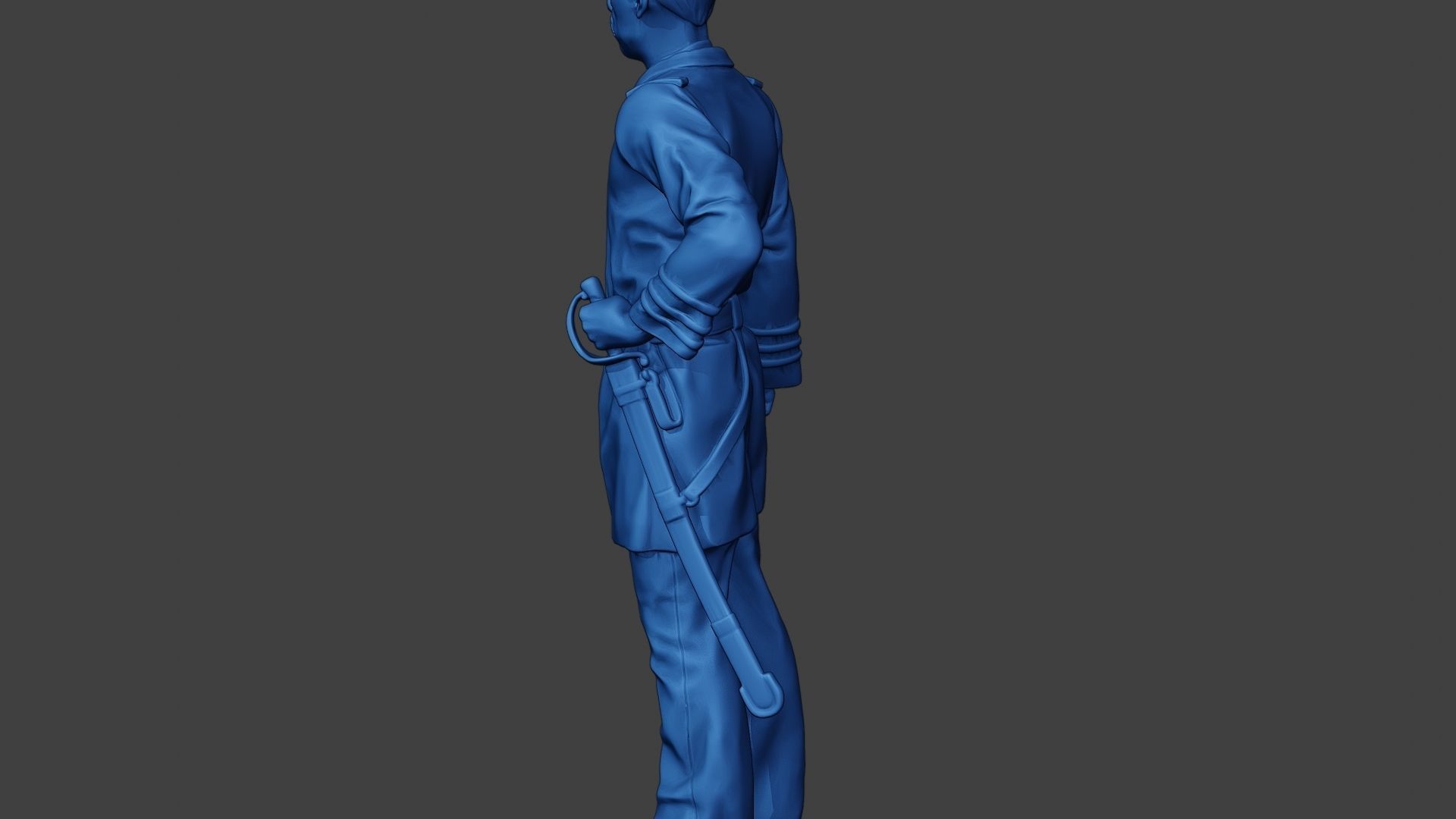American Naval Officer Stand Civil War Union ACWUS1 3D print model_26