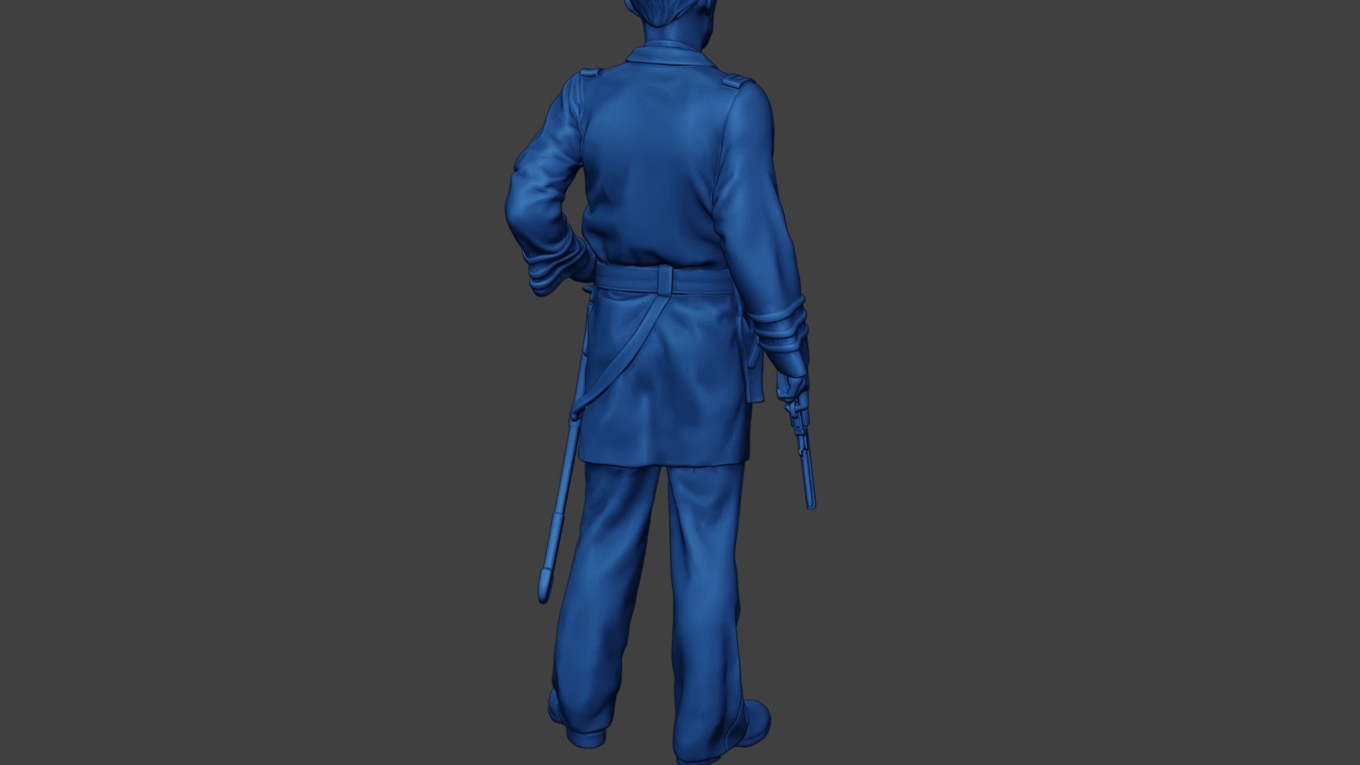 American Naval Officer Stand Civil War Union ACWUS1 3D print model_25