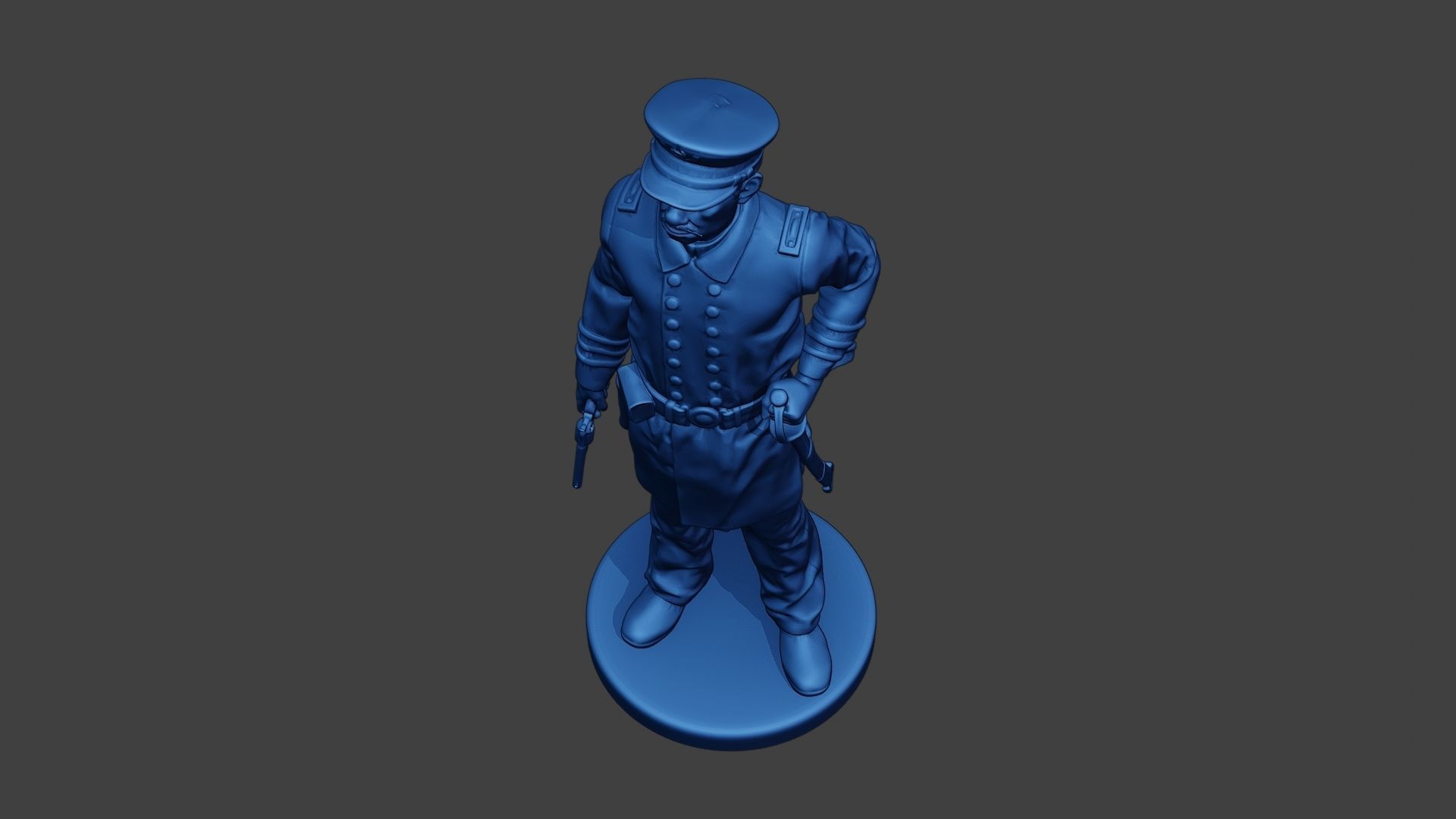 American Naval Officer Stand Civil War Union ACWUS1 3D print model_14