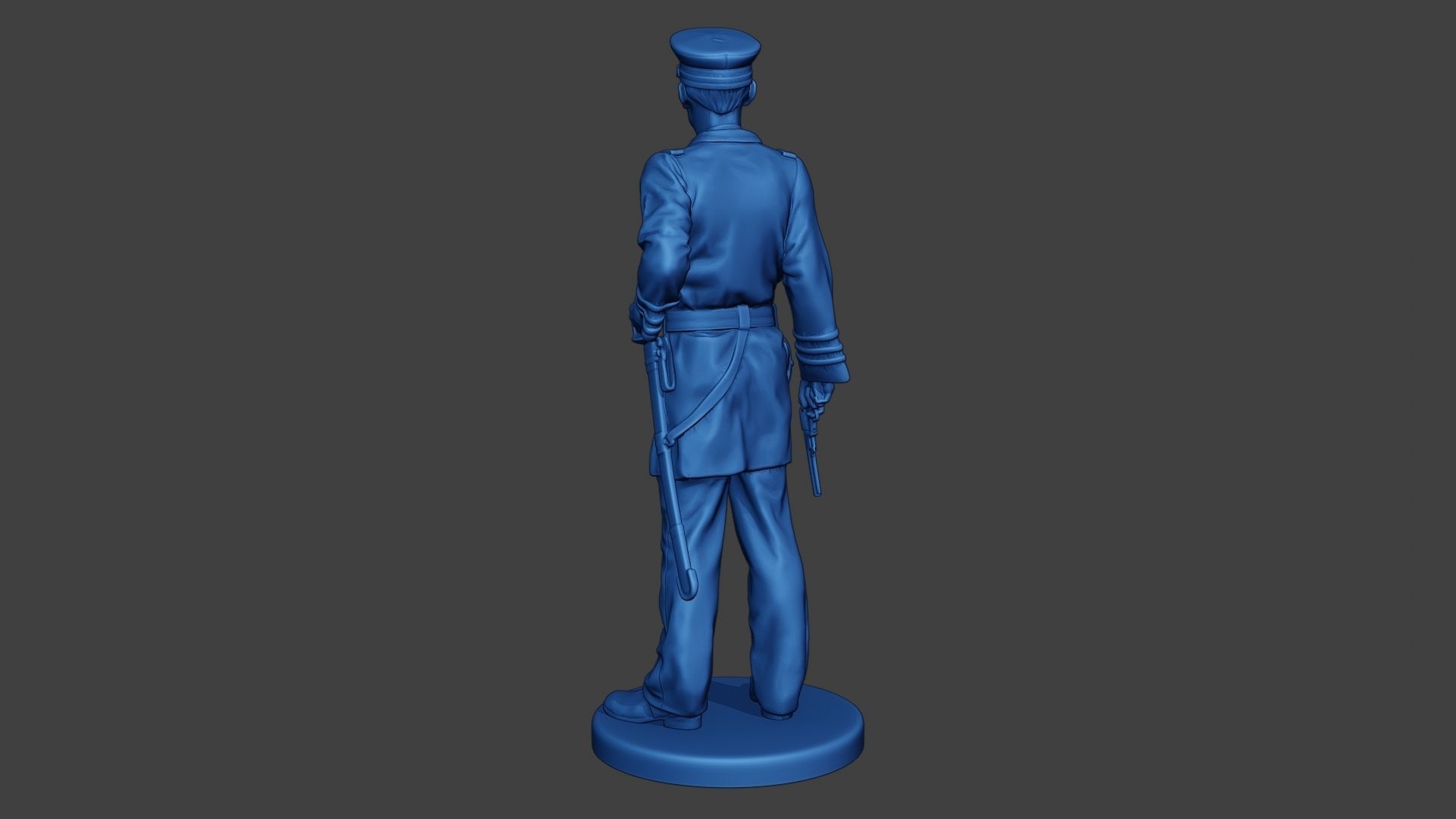 American Naval Officer Stand Civil War Union ACWUS1 3D print model_5