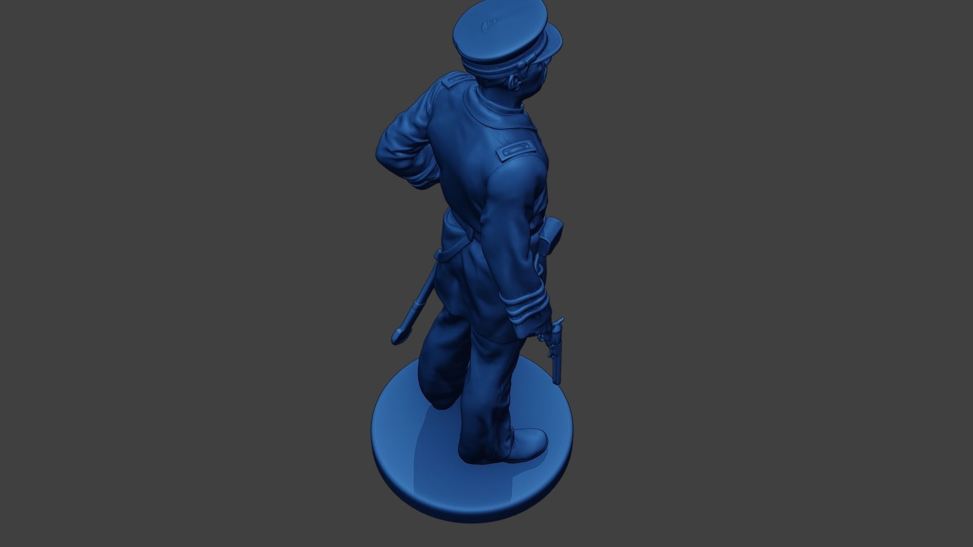 American Naval Officer Stand Civil War Union ACWUS1 3D print model_22