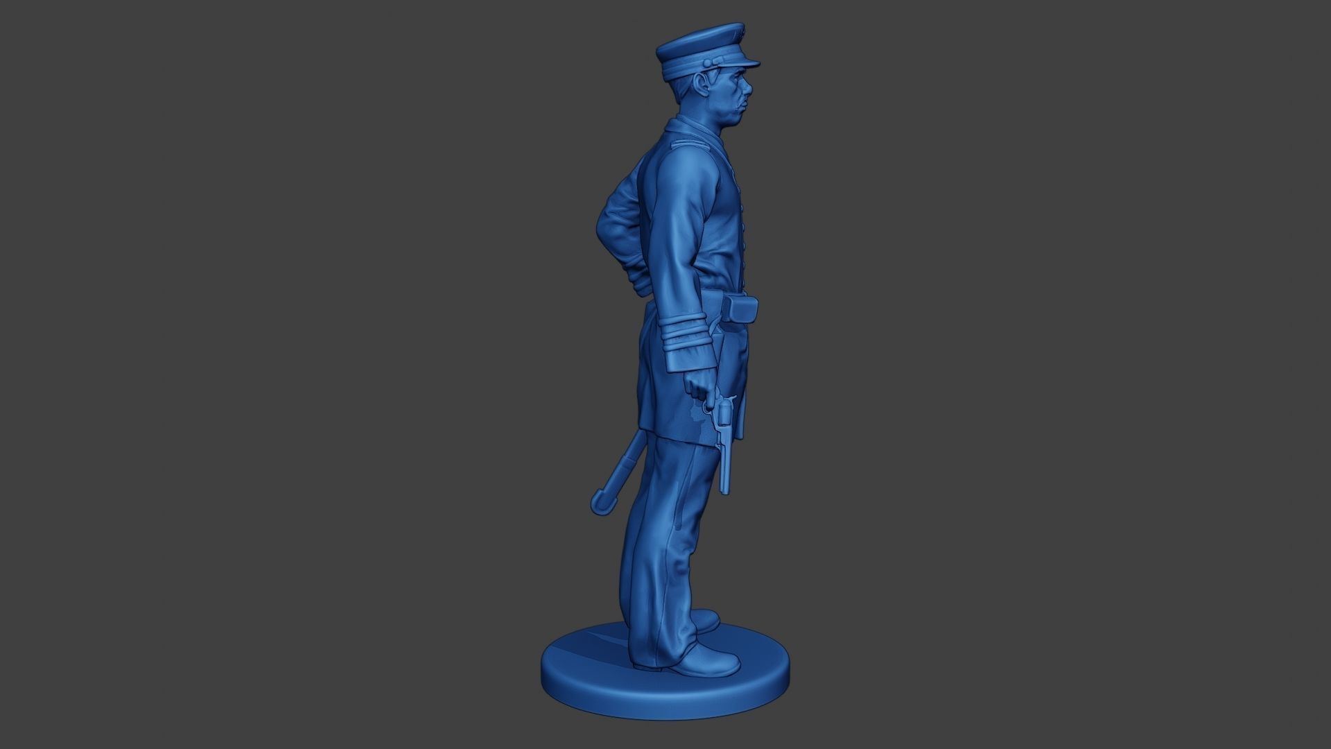 American Naval Officer Stand Civil War Union ACWUS1 3D print model_8