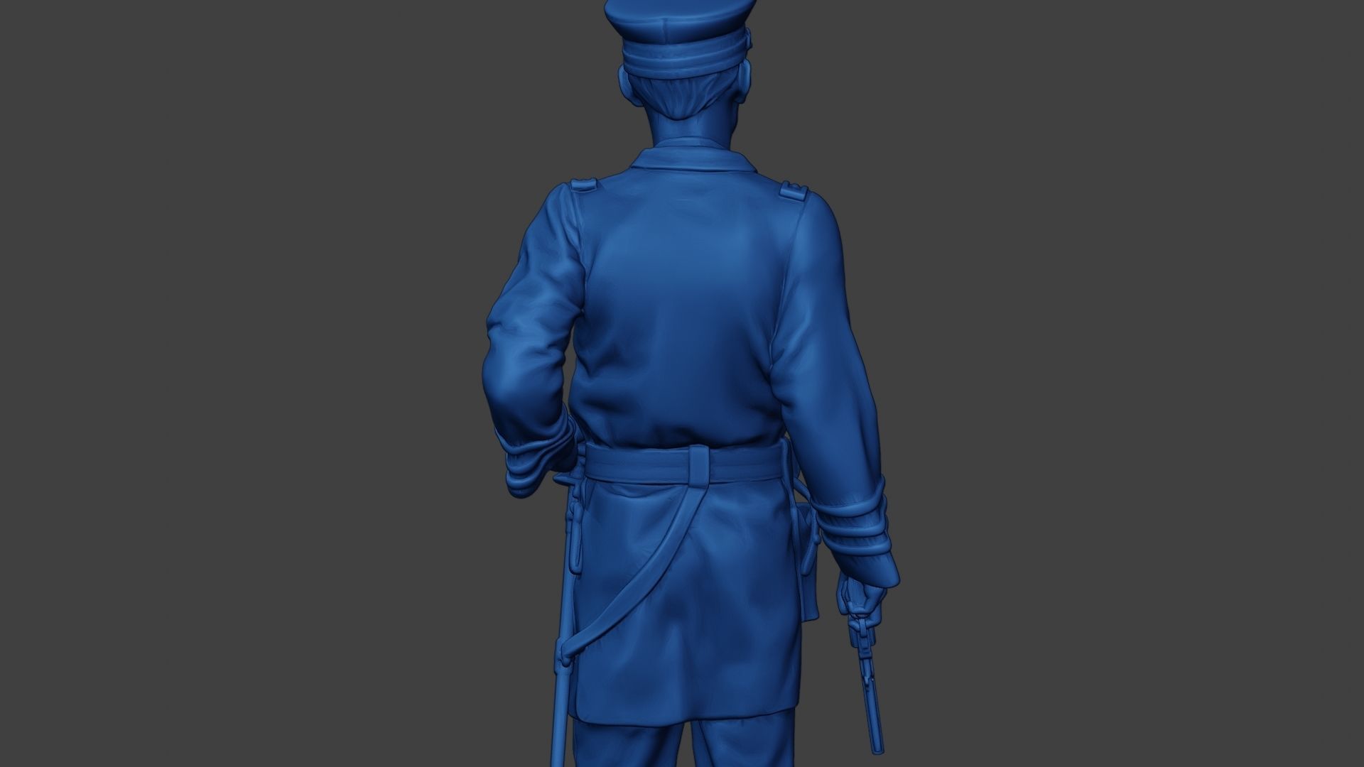 American Naval Officer Stand Civil War Union ACWUS1 3D print model_21