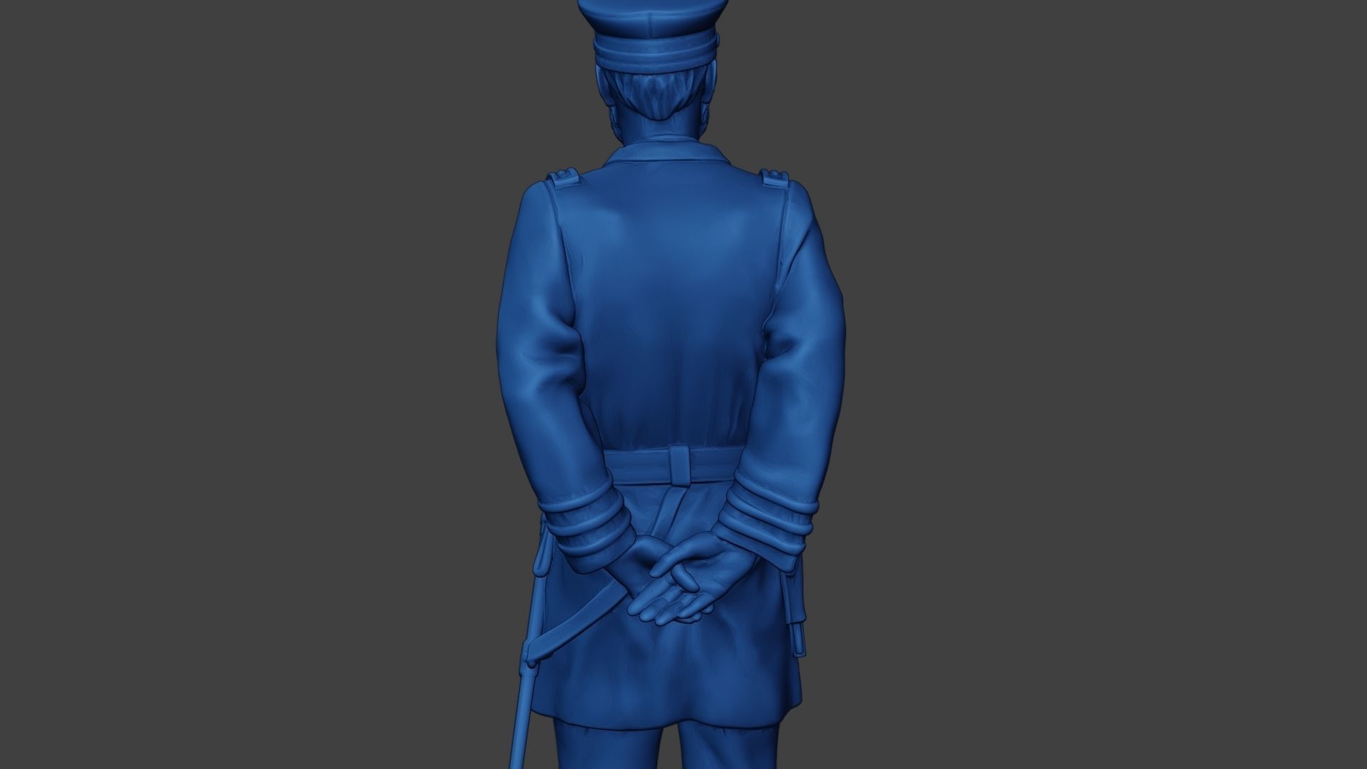 American Naval Officer Stand2 Civil War Union ACWUS1 3D print model_21